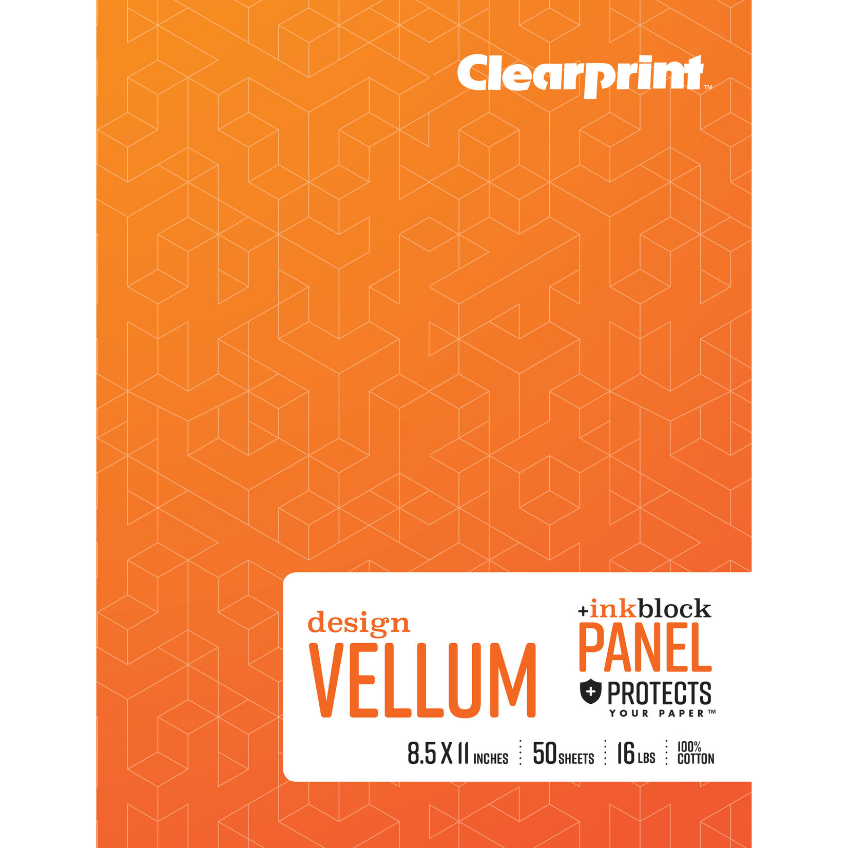 Chartpak Clearprint Vellum Plain Sketch Book