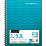 Chartpak Grumbacher Acrylic Pad, 9"x 12"