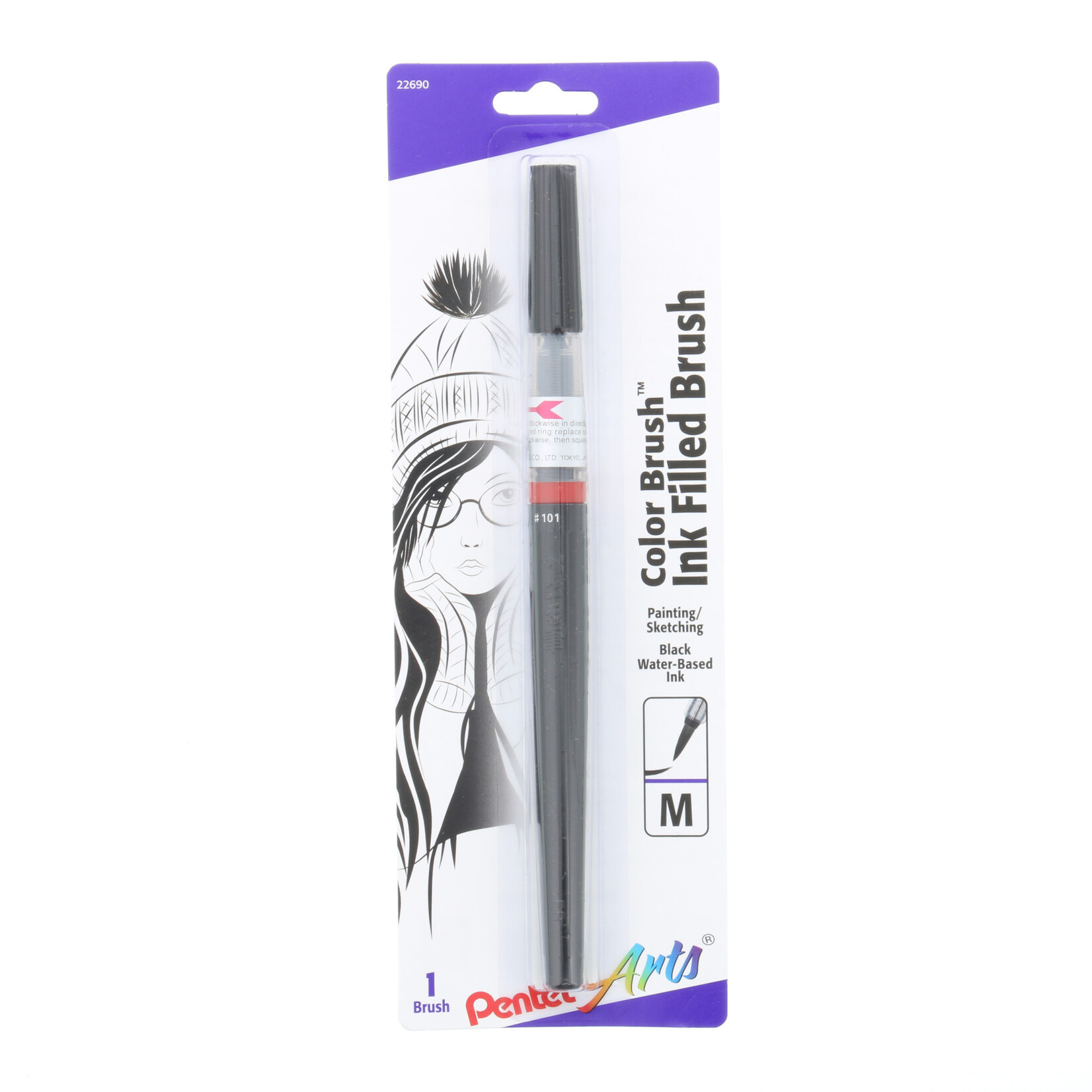 Pentel Pentel Color Brush 1pk