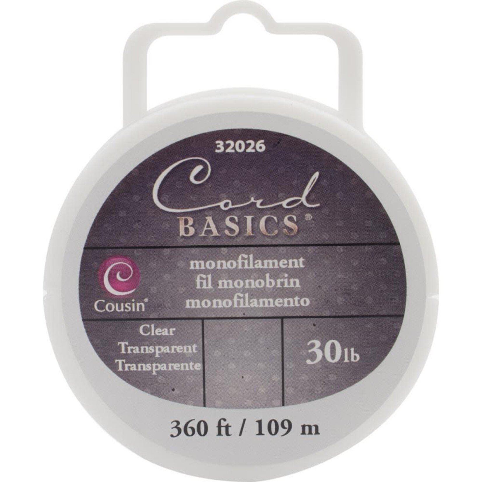 Cord Basics Monofilament Cord