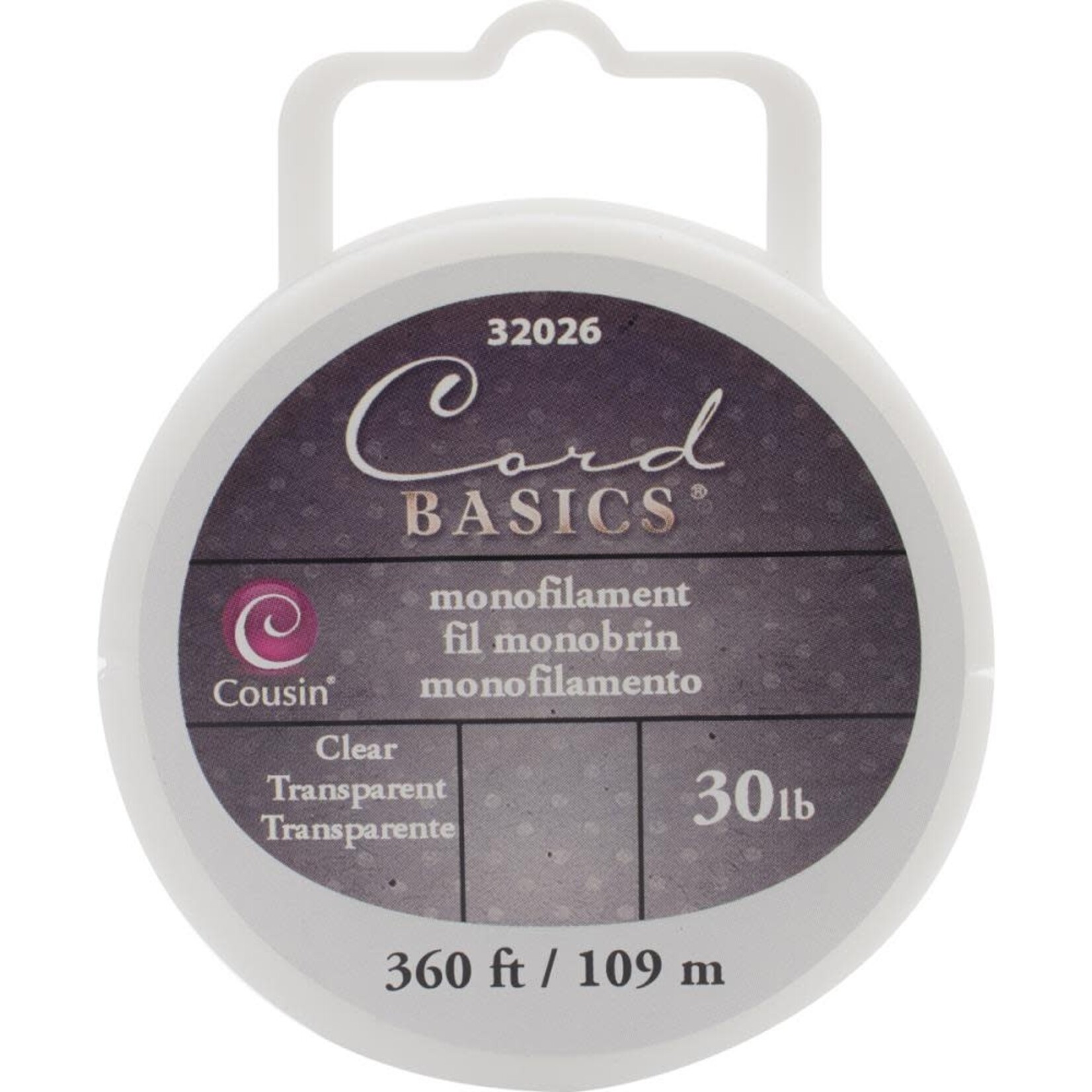 Cousin Cord Basics Monofilament Cord