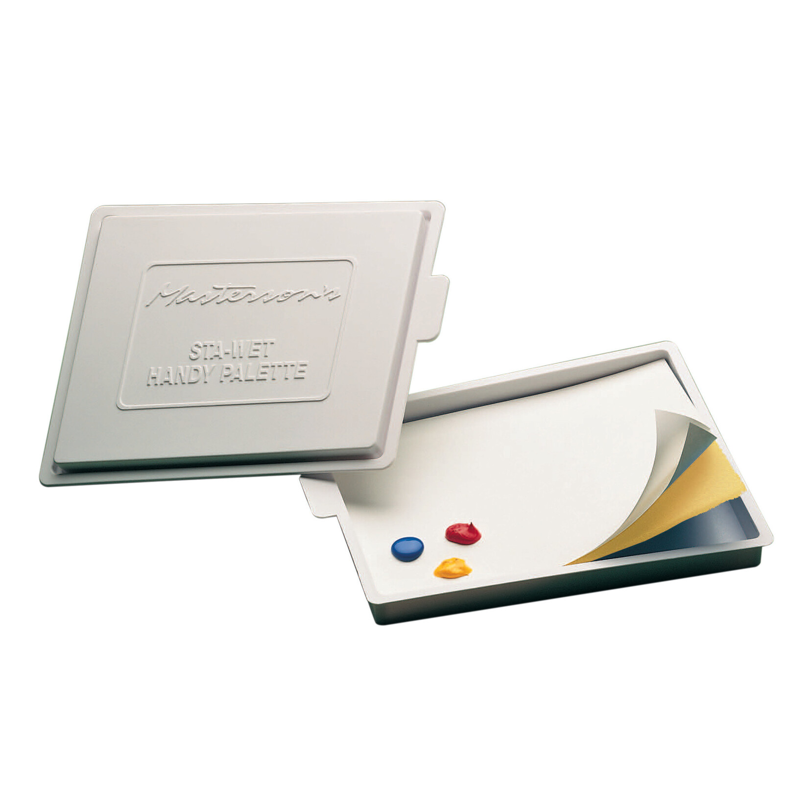 Masterson STA-WET HANDY PALETTE WITH LID 8-1/2X7