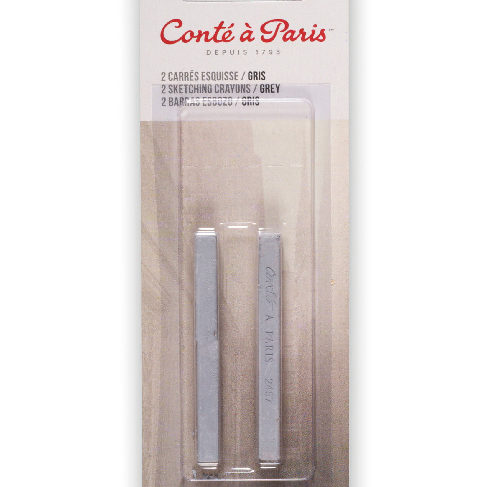 Conte A Paris Conte Crayon 2 Pack Carded