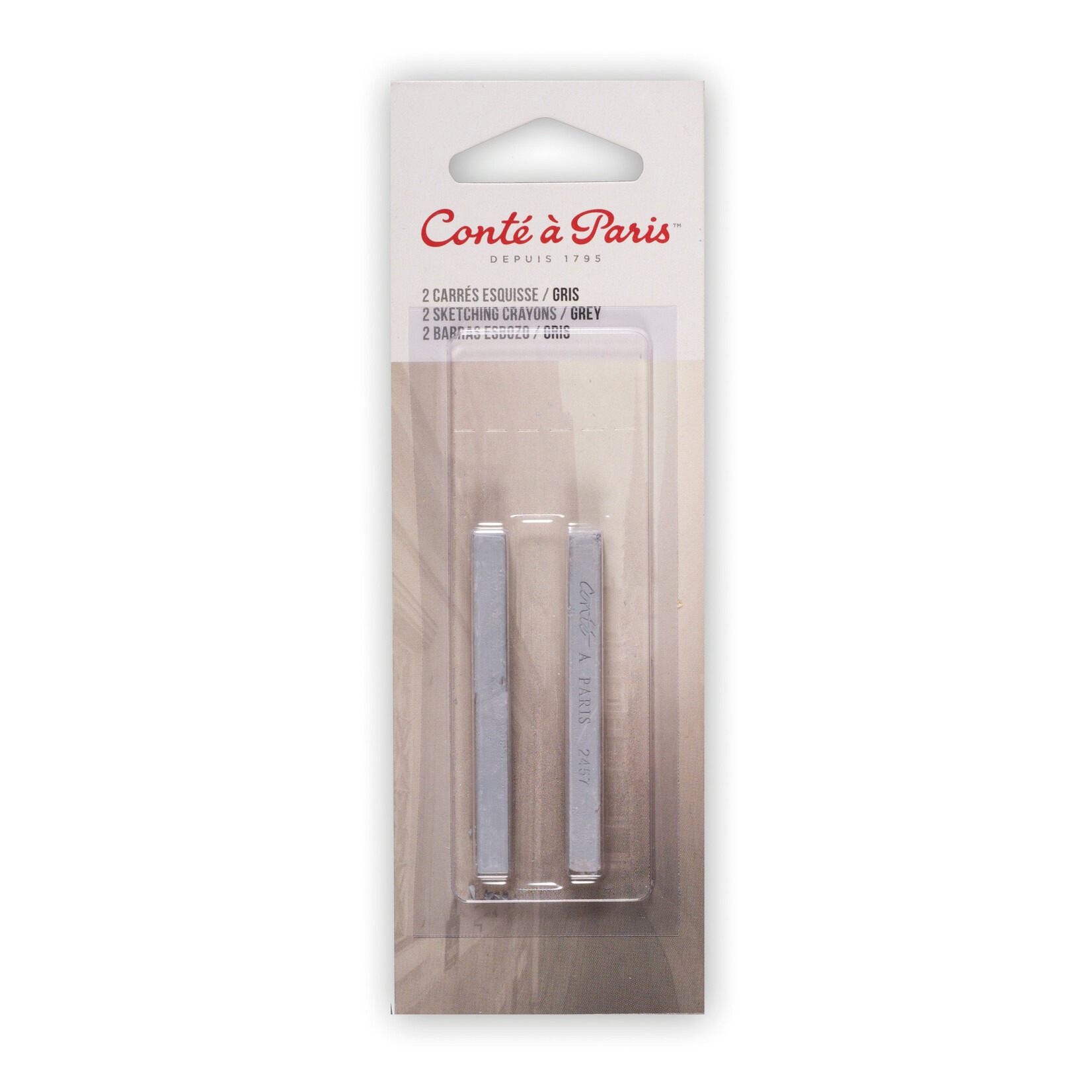 Conte A Paris Conte Crayon 2 Pack Carded