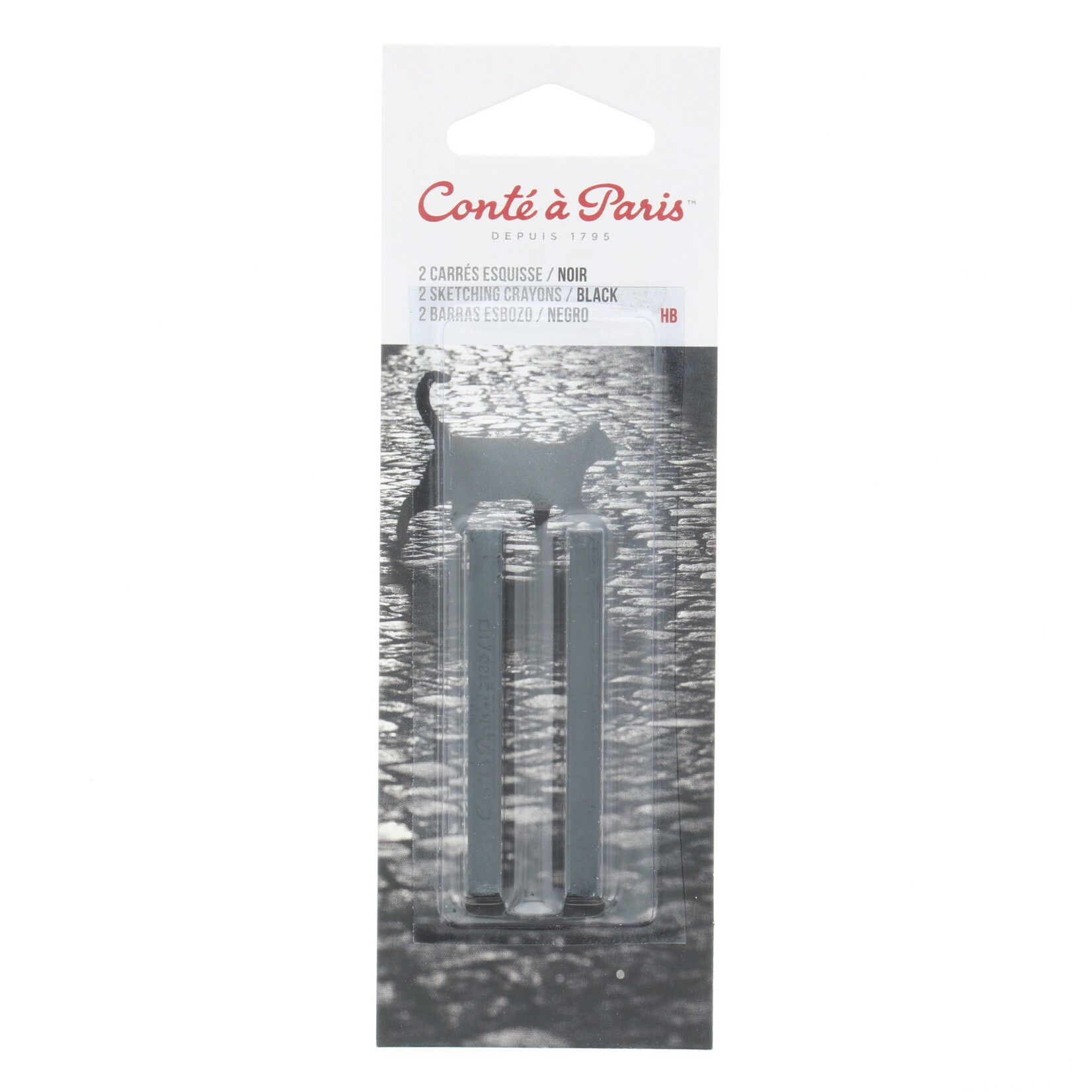 Conte A Paris Conte Crayon 2 Pack Carded