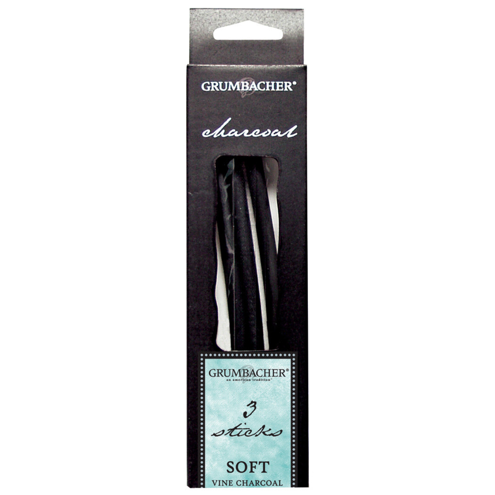 Grumbacher Grumbacher Vine Charcoal, 3 Pack