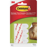 3M Command Adhesive Poster Strips, 12 Pack