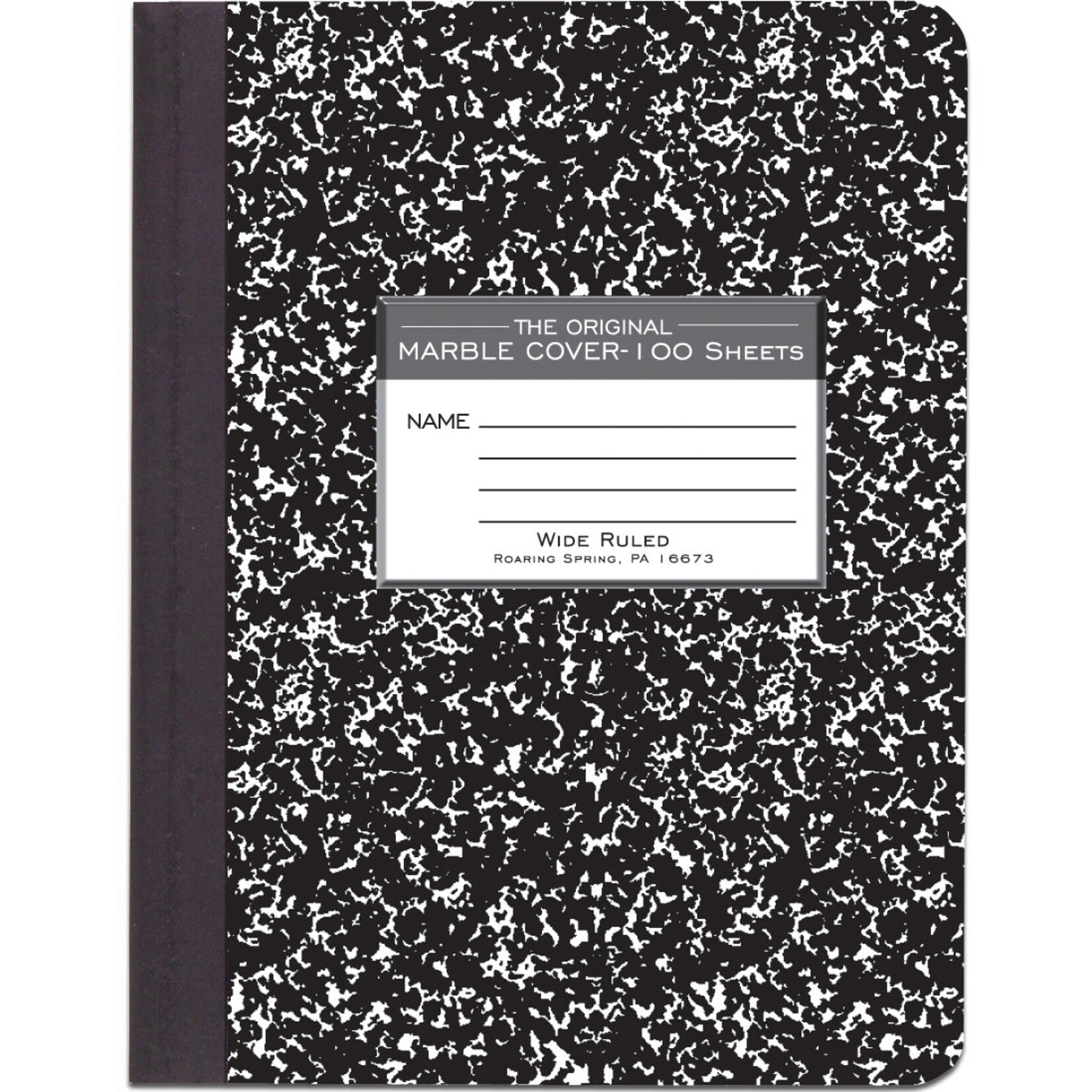 Roaring Spring Marble Notebook, 80 Sheet