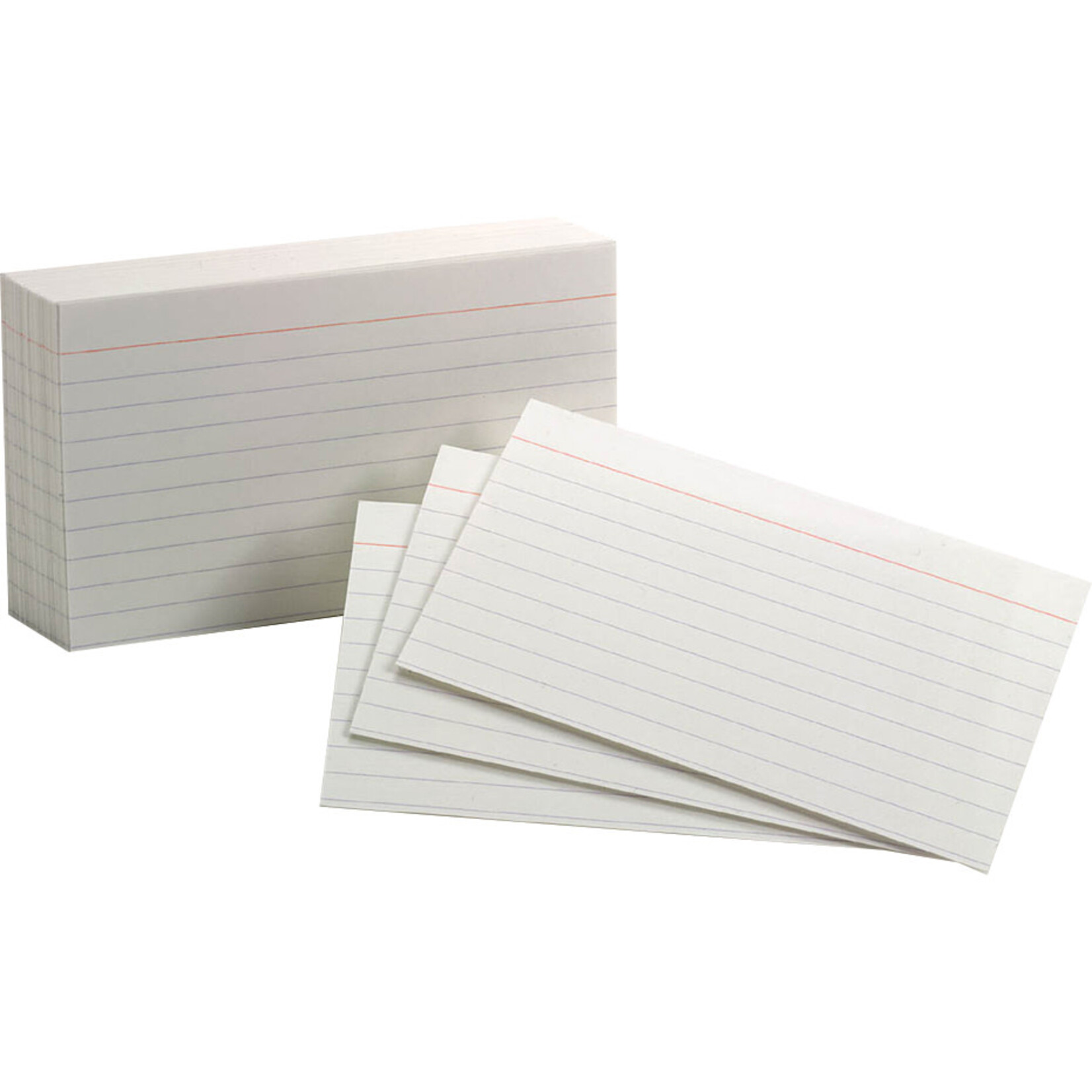 Oxford Oxford White Ruled Index Cards