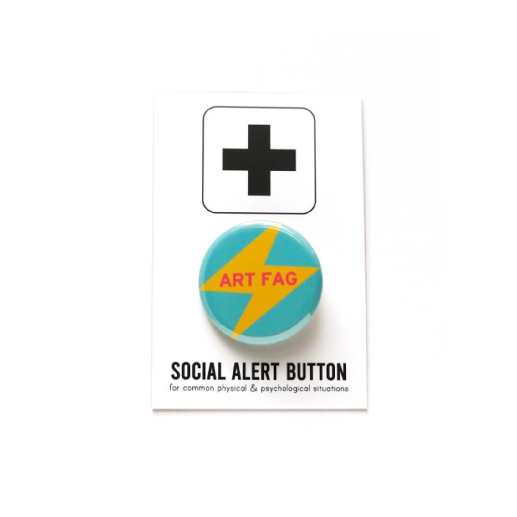 Word for Word Factory LGBTQ+ Pinback Button