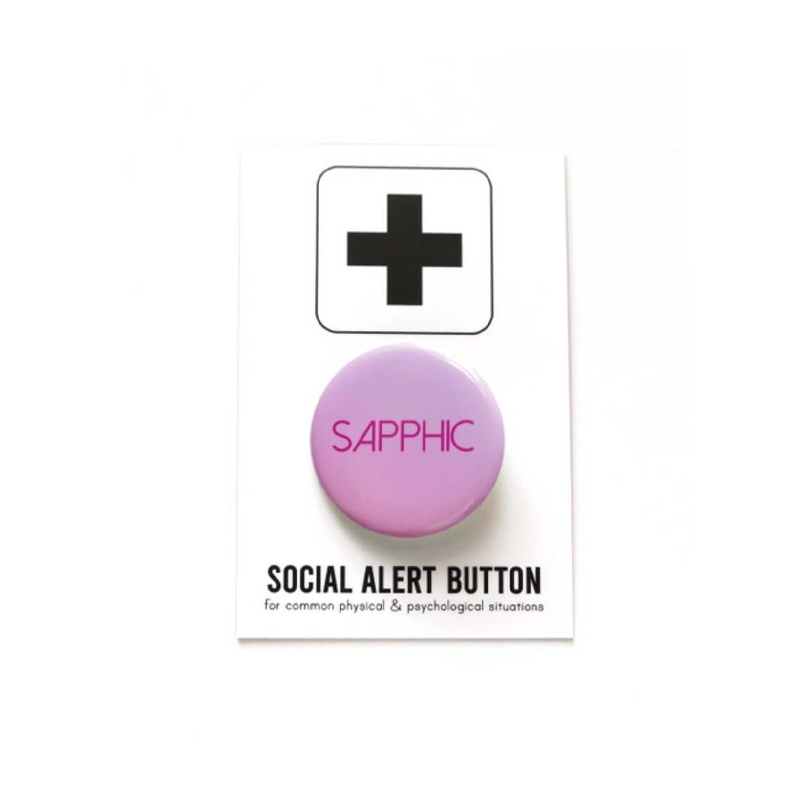 Word for Word Factory LGBTQ+ Pinback Button
