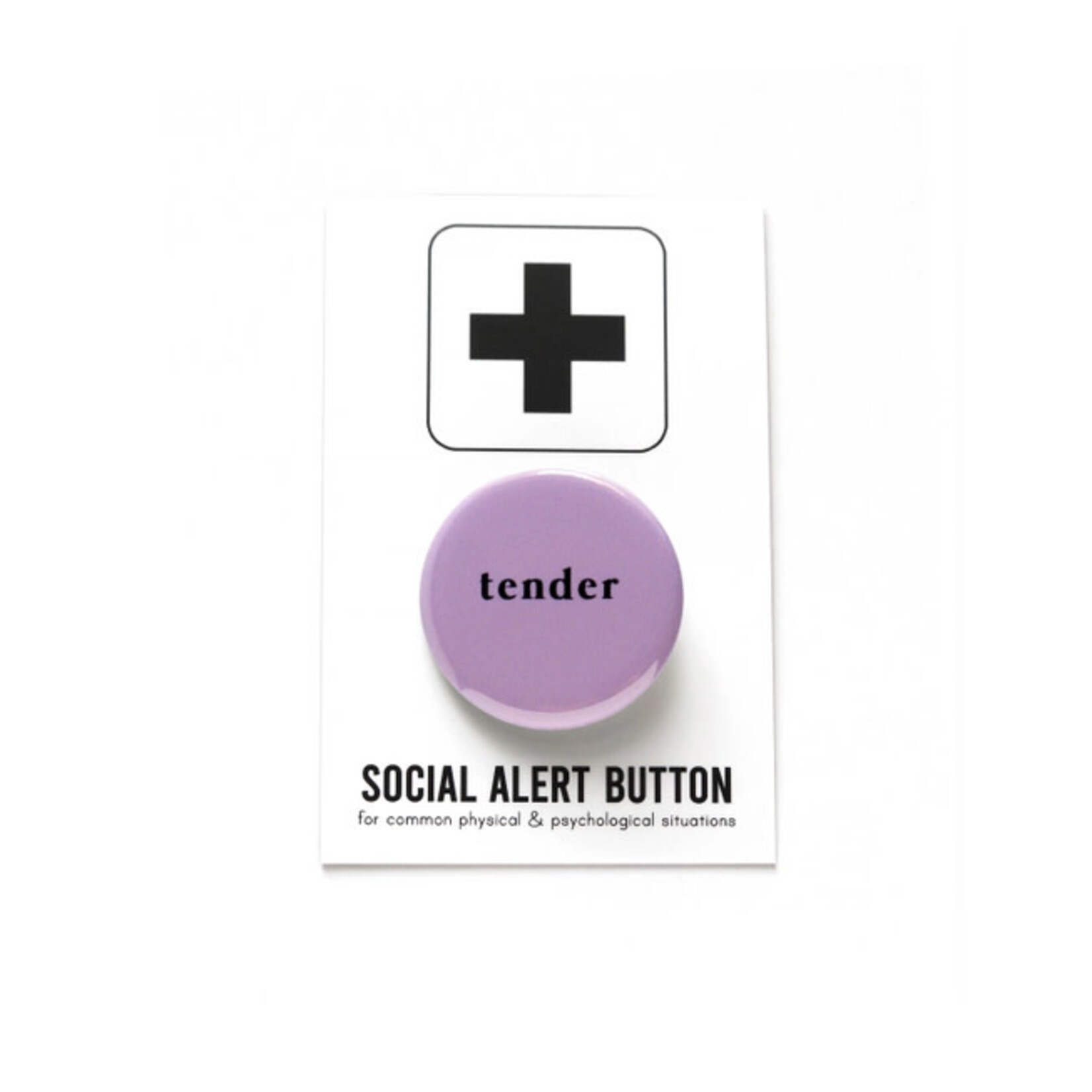 Word for Word Factory TENDER Pinback Button