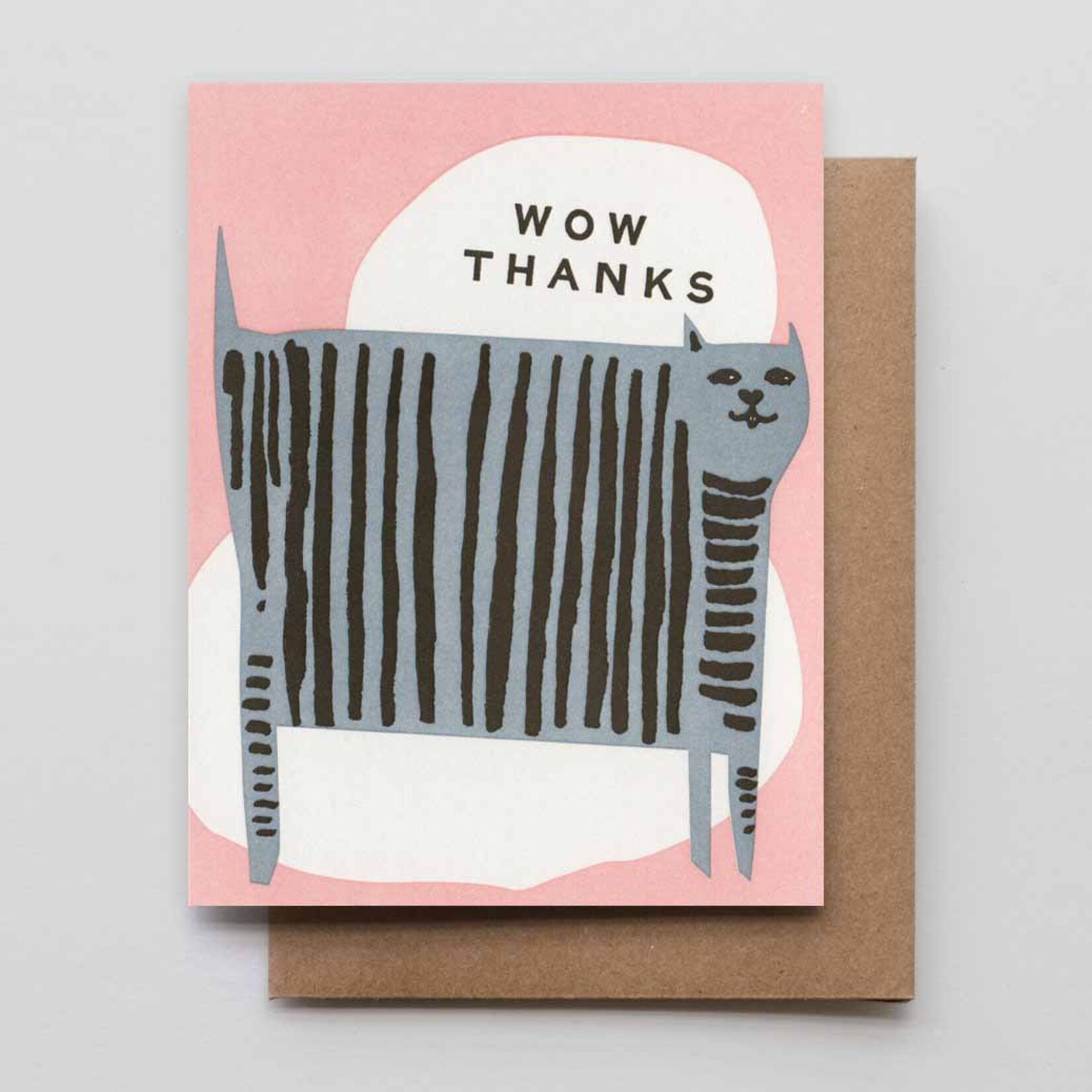 Hammerpress Hammerpress Card-Wow Thanks Cat