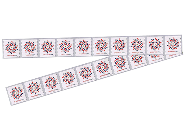 Forever Stamps as they are sold at The KCAI Underground