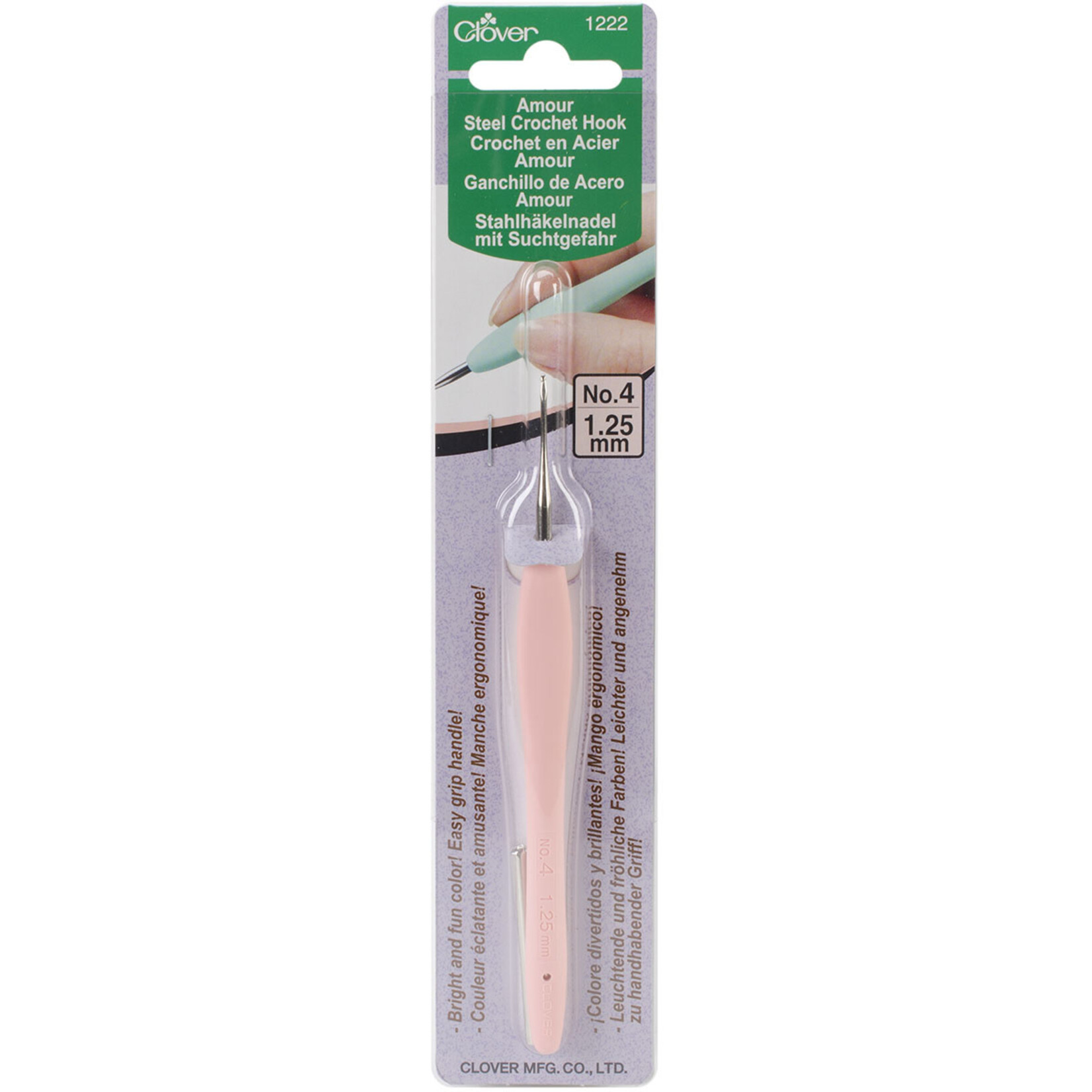 Clover Clover Amour Steel Crochet Hook