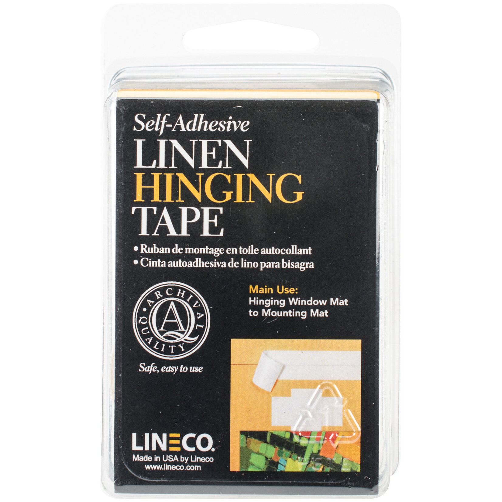 Lineco White Linen Hinging Tape