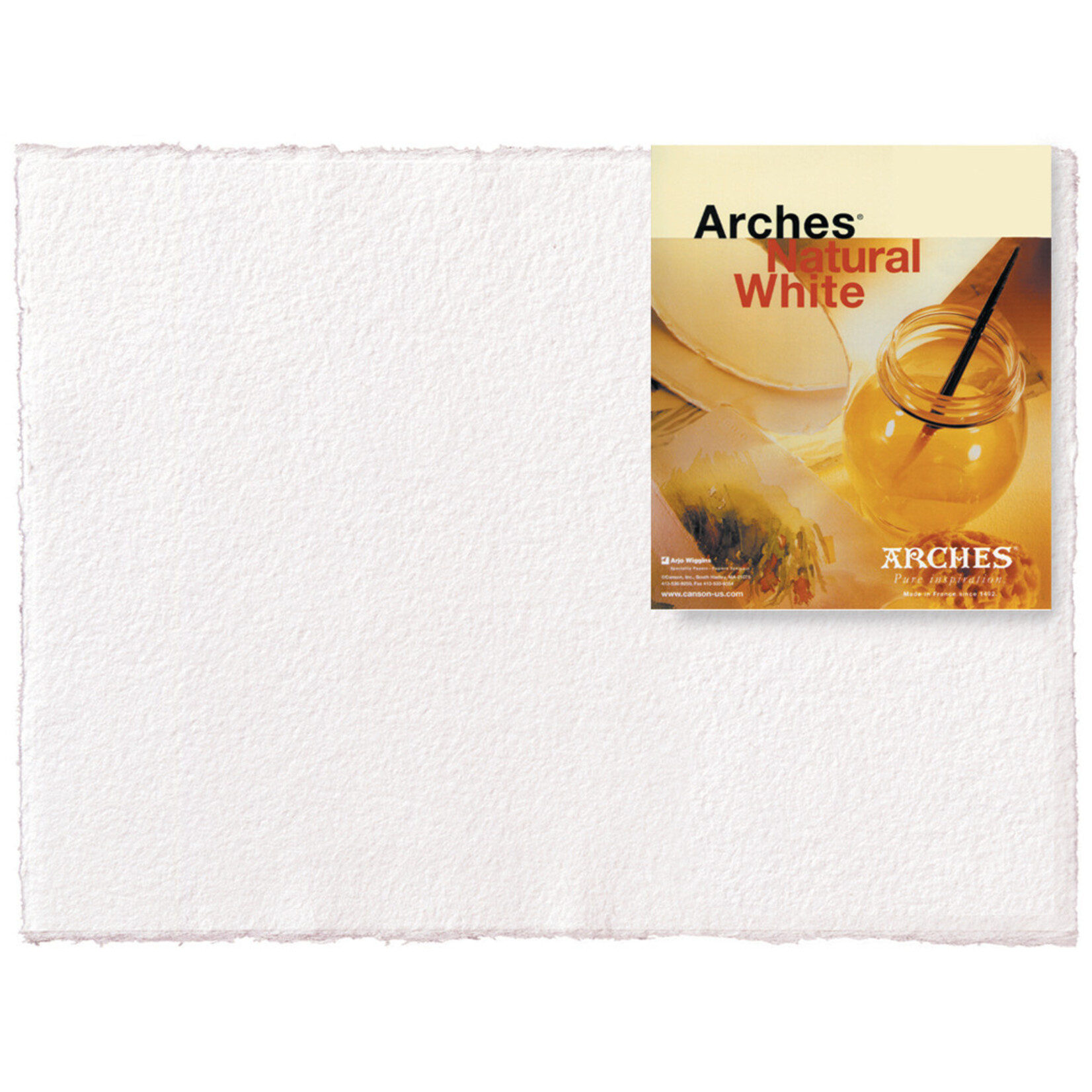 Arches Arches Watercolor 140lb, 22"x 30" Natural White