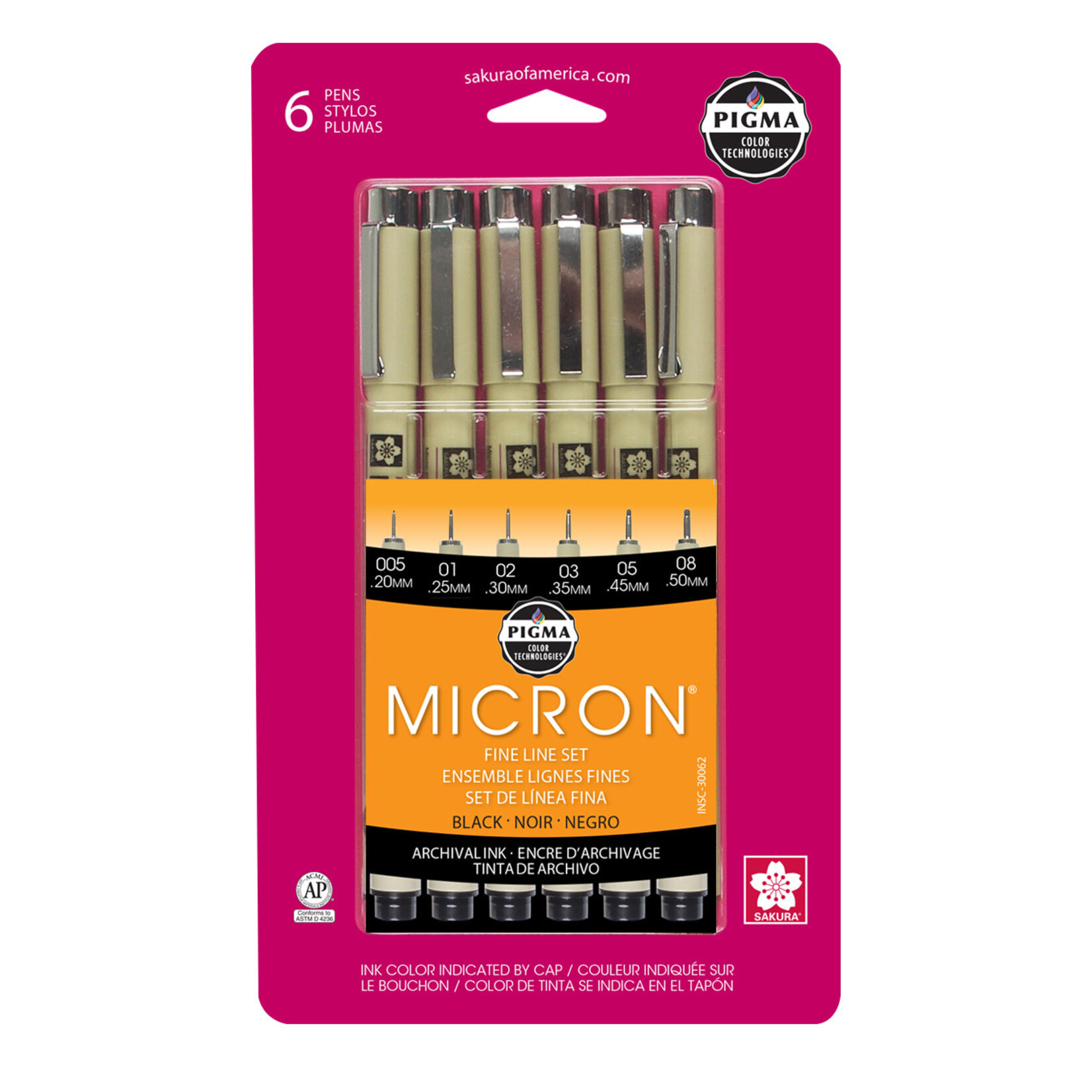 Sakura Pigma Micron Pen Set
