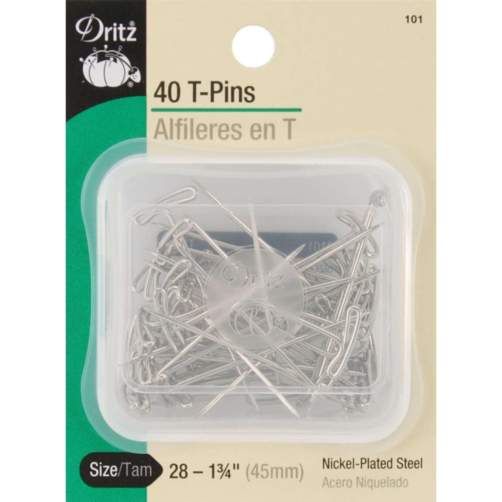 Dritz Dritz T-Pins 1 3/4"