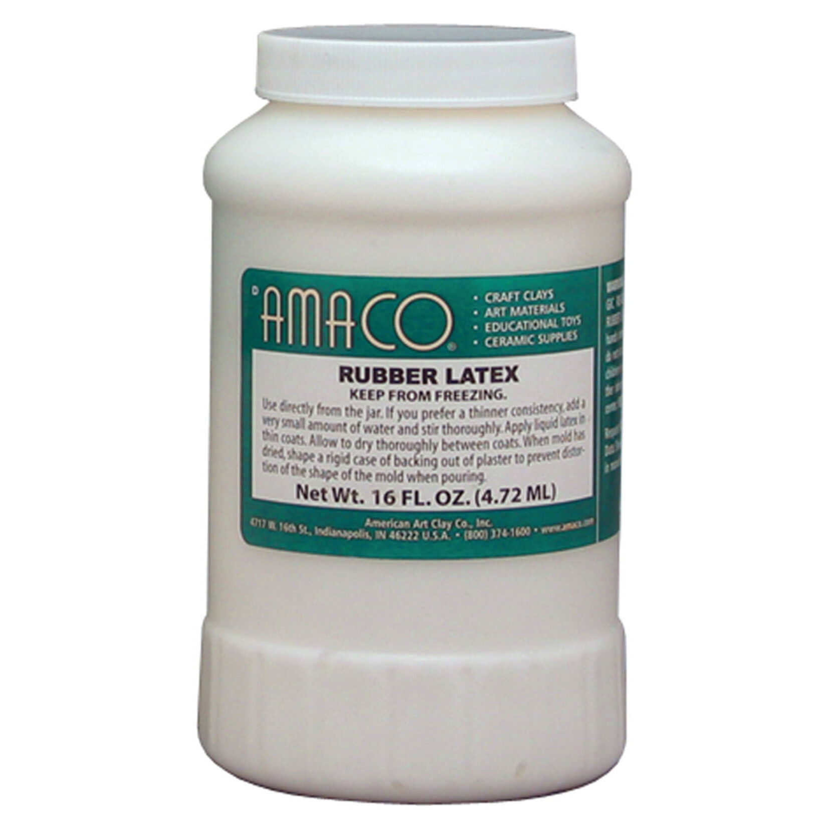 Amaco RUBBER LATEX 16OZ