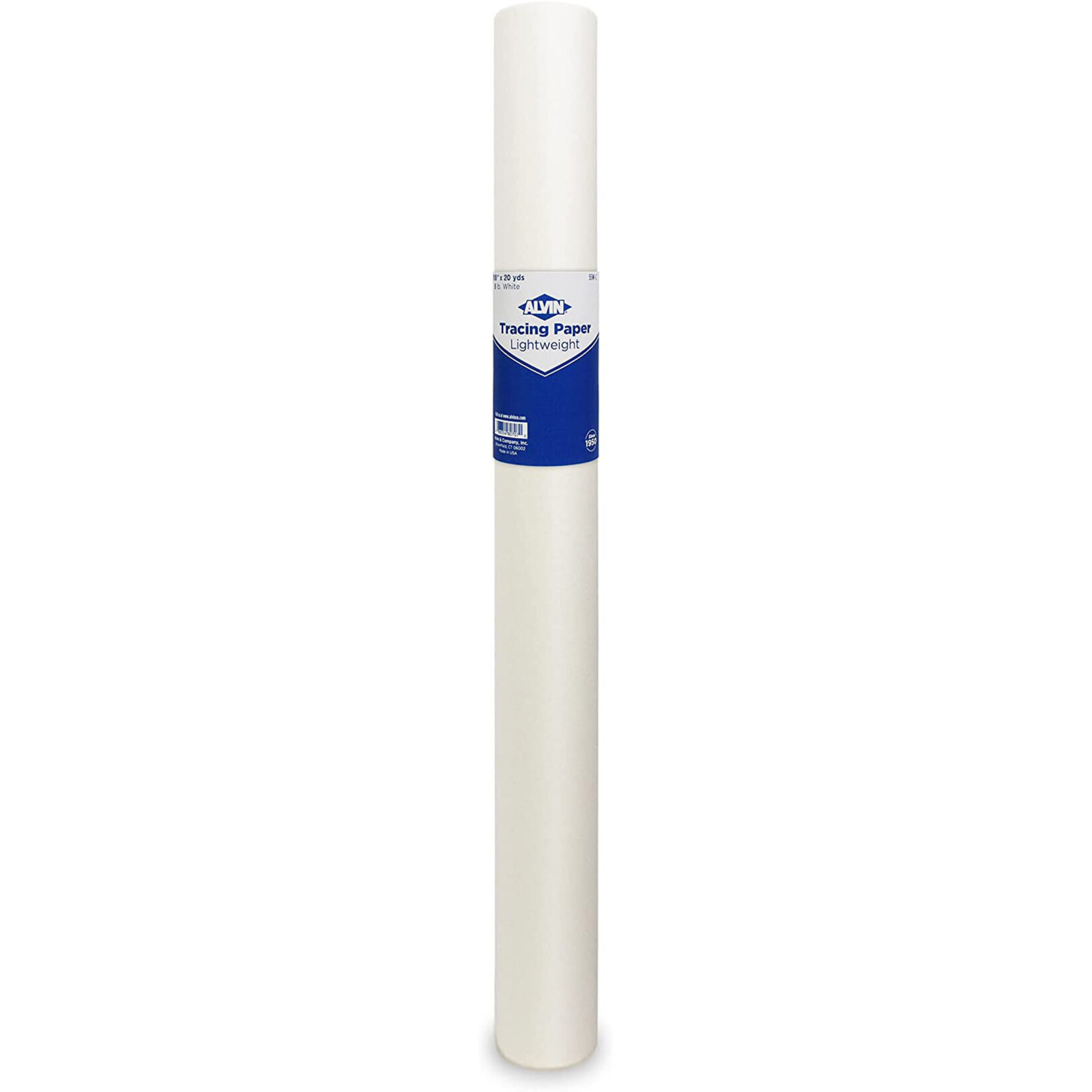 Alvin Heritage Alvin Tracing Paper Roll, 18"x 20yd