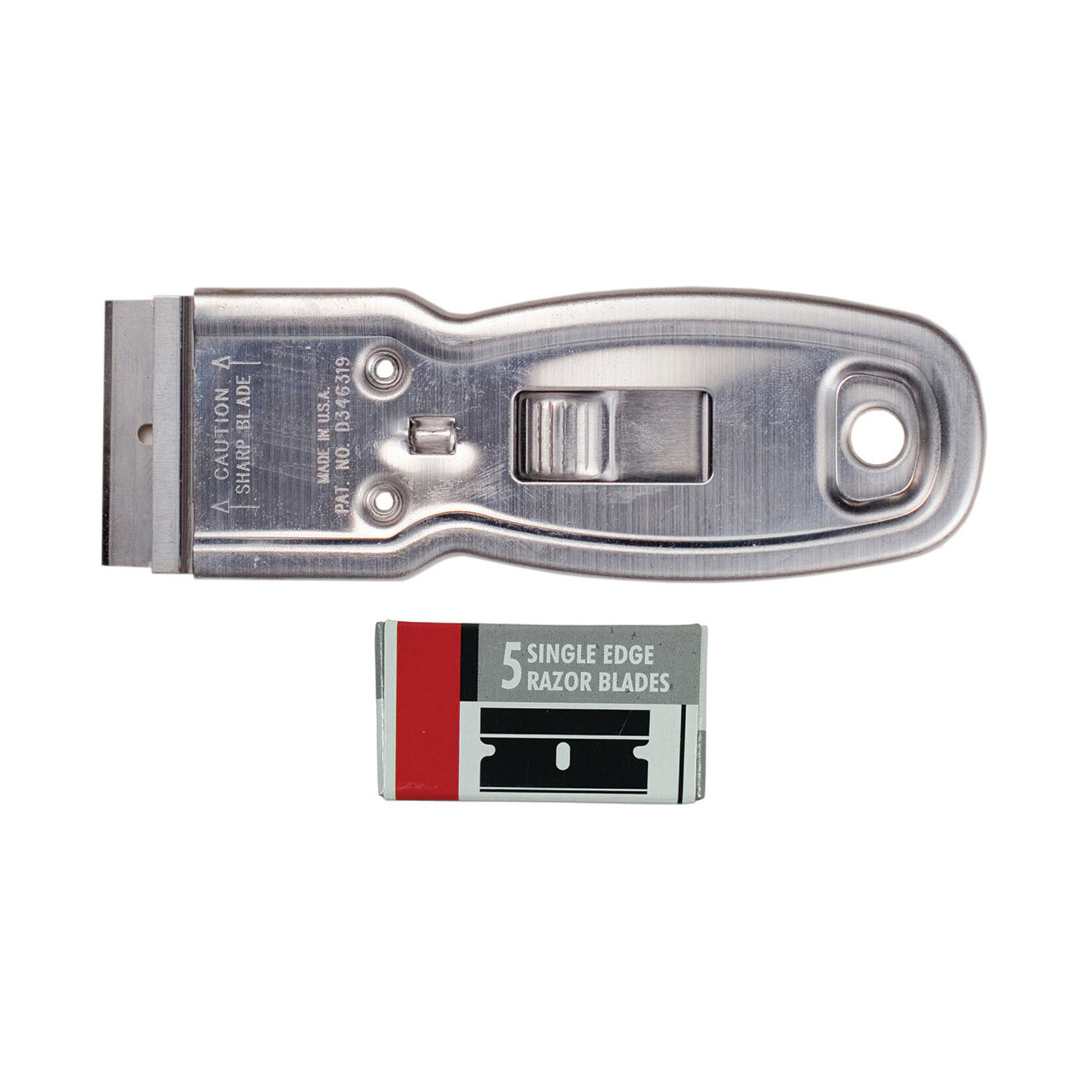 Excel Excel Flat Metal Scraper With 5 Blades