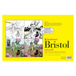 Strathmore Sequential Art Bristol Paper Pads 300 Series, 11" x 17" - Smooth - 24/Sht. Tape Bound Pad