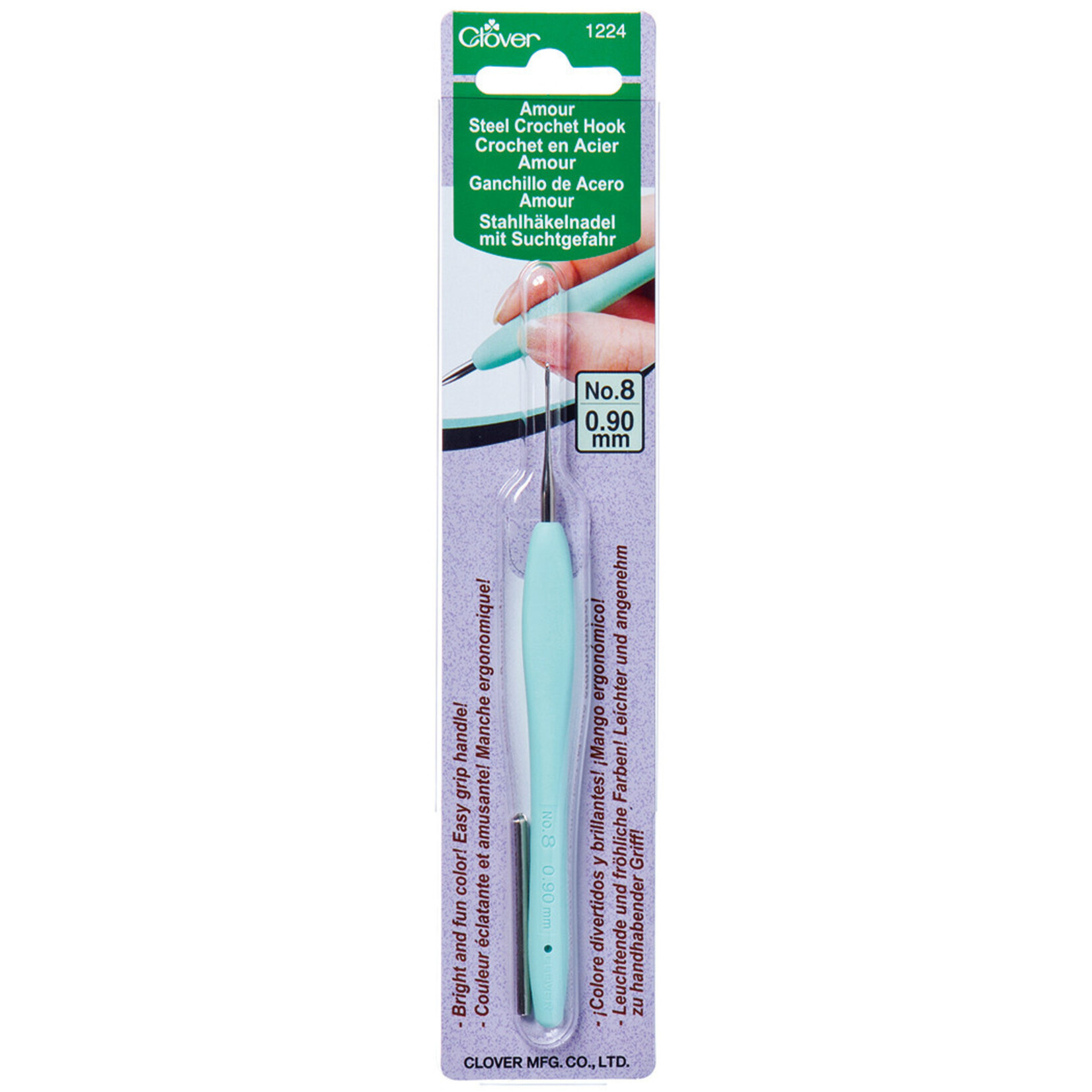 Clover Clover Amour Steel Crochet Hook