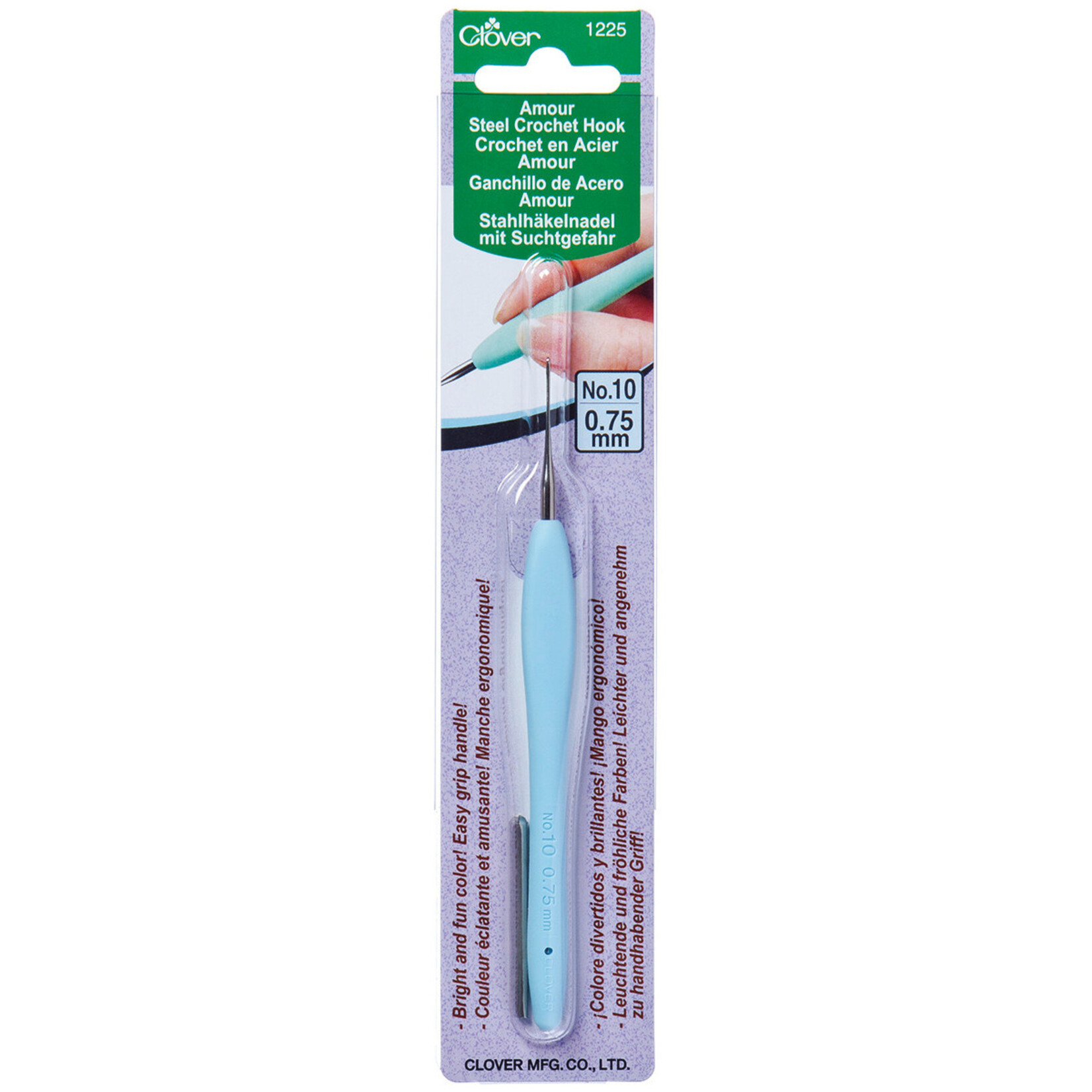 Clover Clover Amour Steel Crochet Hook