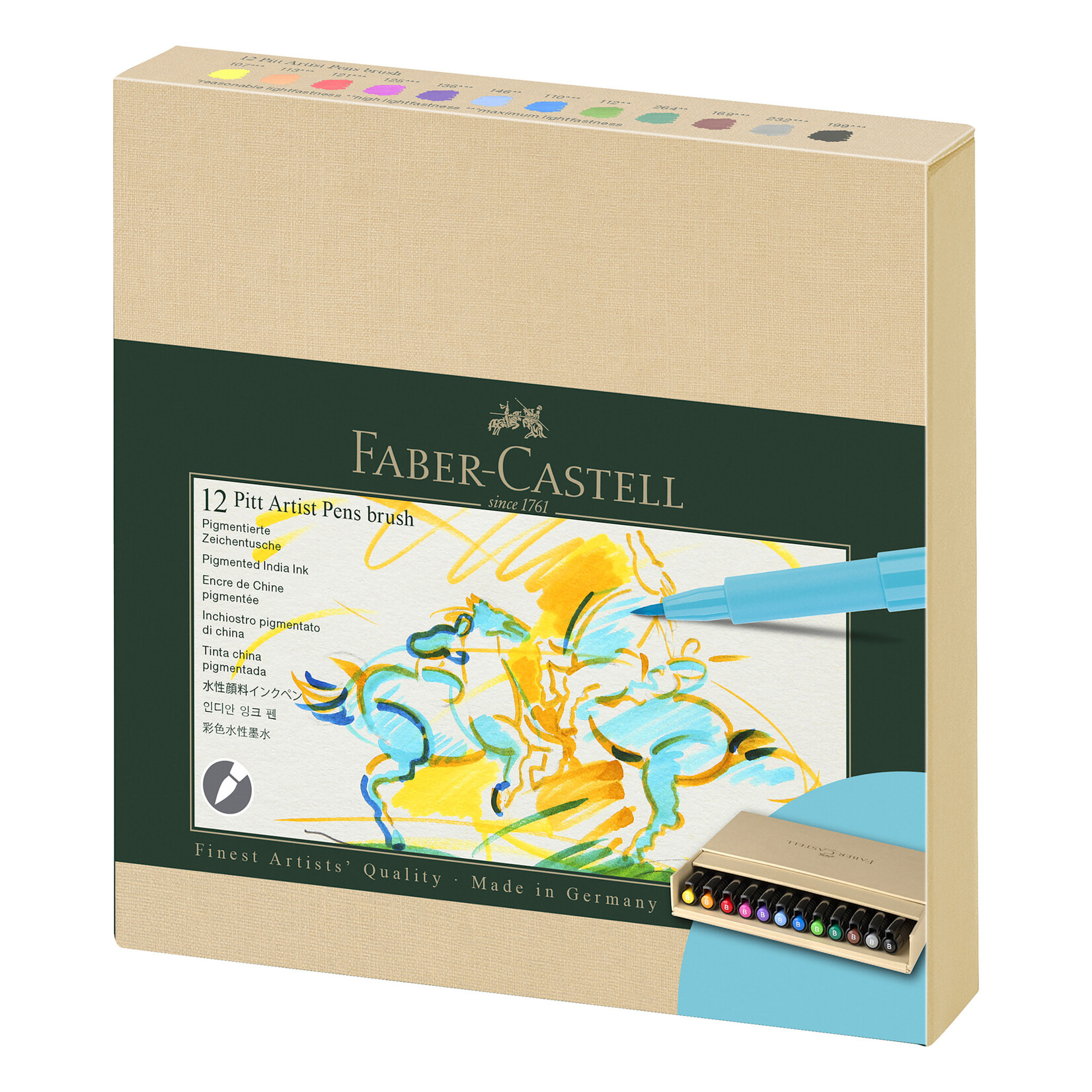 Faber-Castell Faber-Castell Pitt Artist Brush Pen Studio Box
