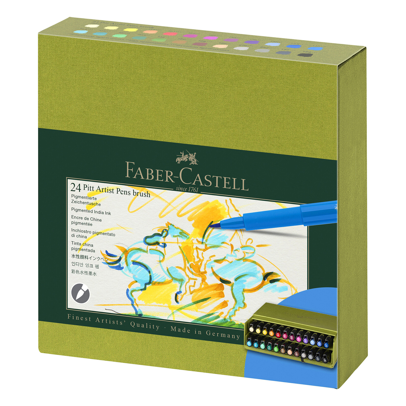 Faber-Castell Faber-Castell Pitt Artist Brush Pen Studio Box