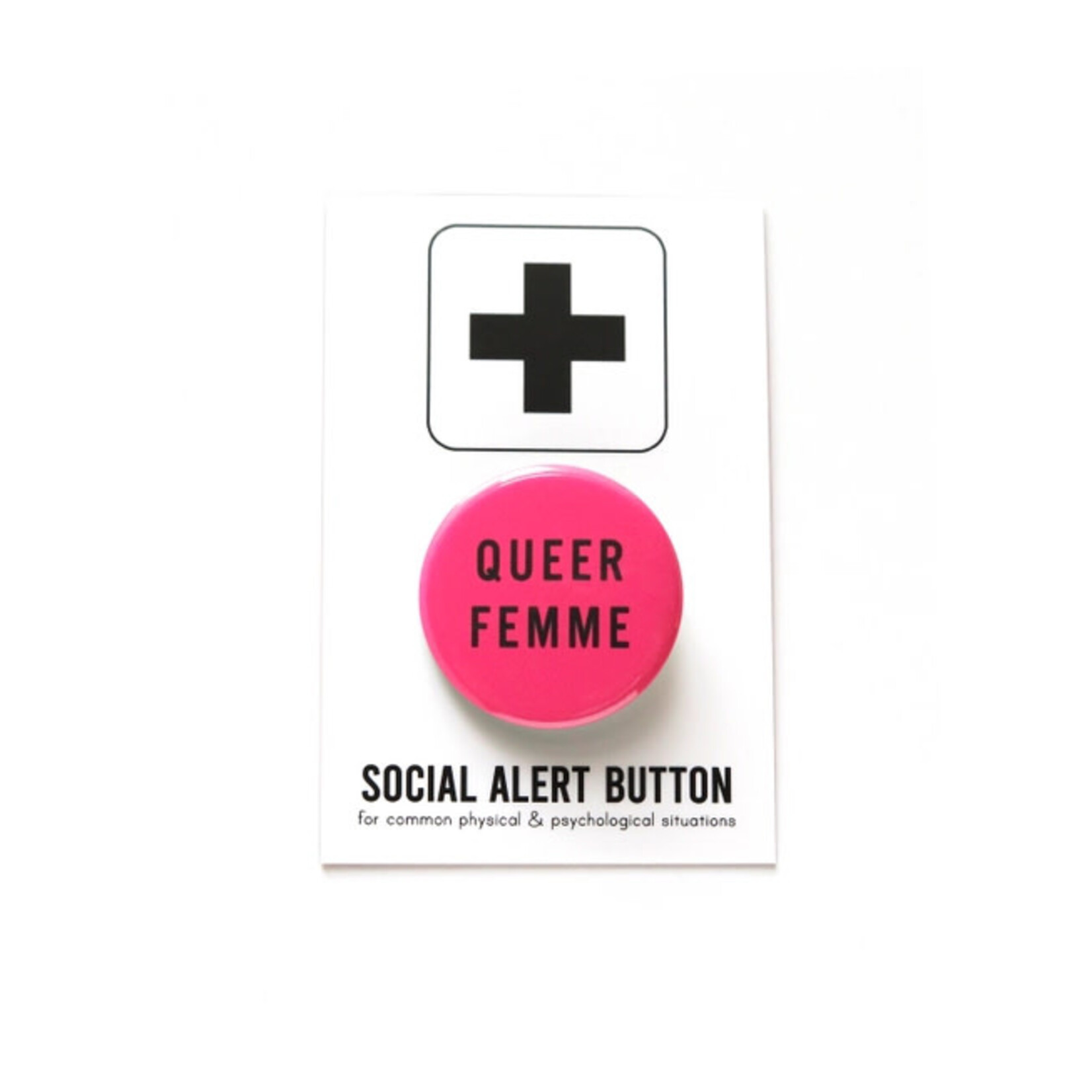 Word for Word Factory LGBTQ+ Pinback Button