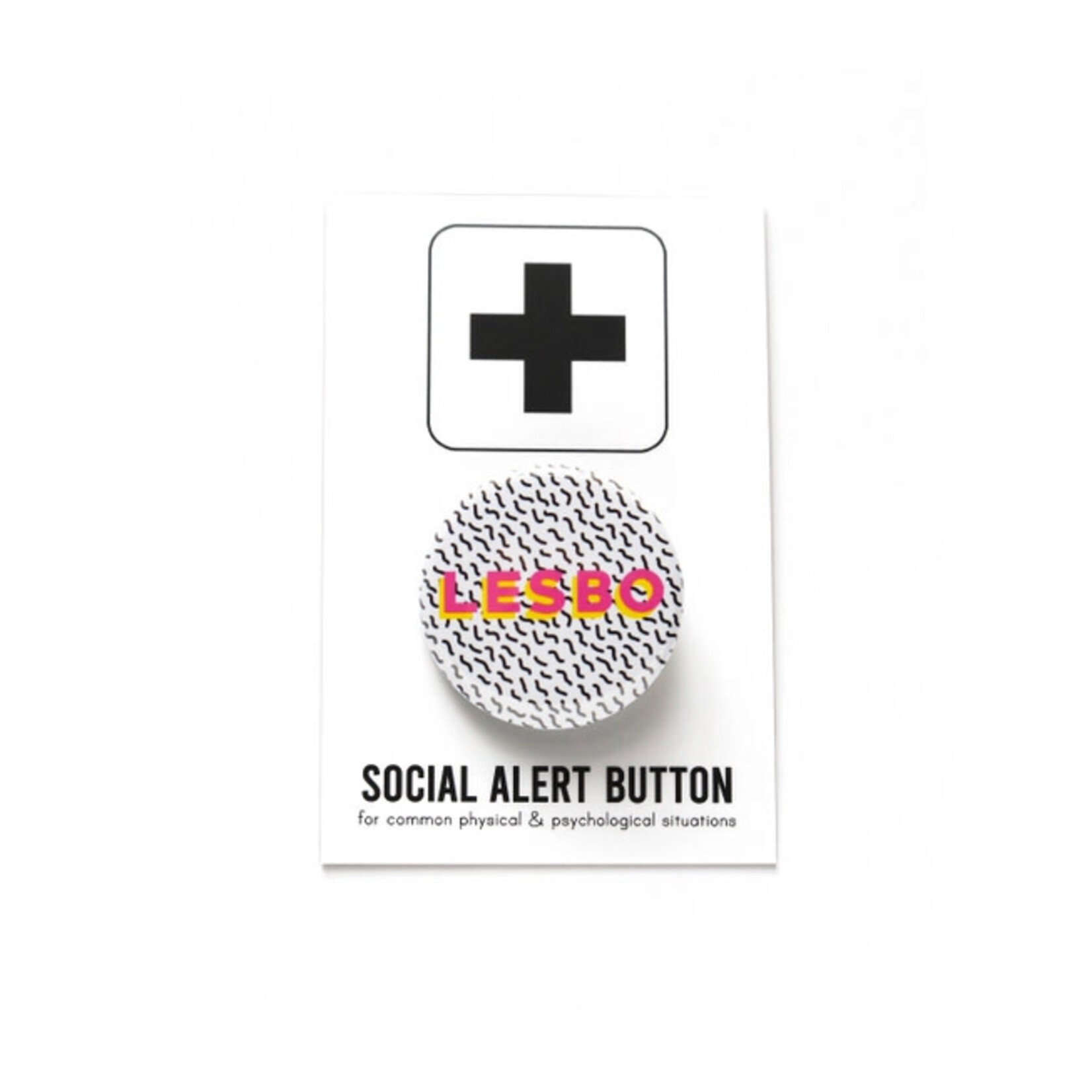 Word for Word Factory LGBTQ+ Pinback Button