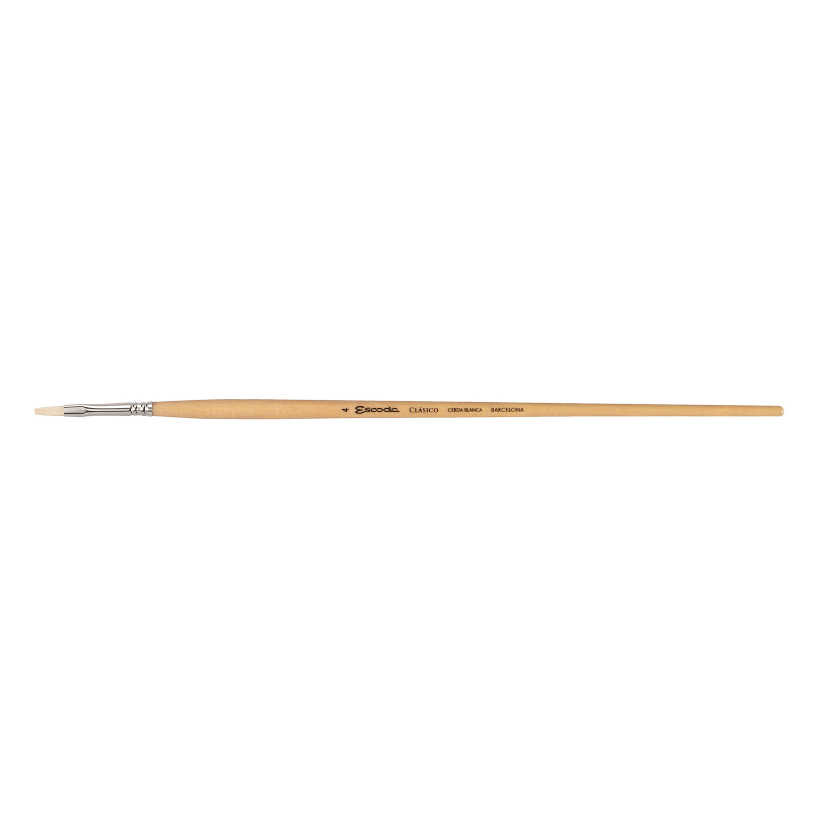 Escoda Escoda Clasico Natural Bristle Flat