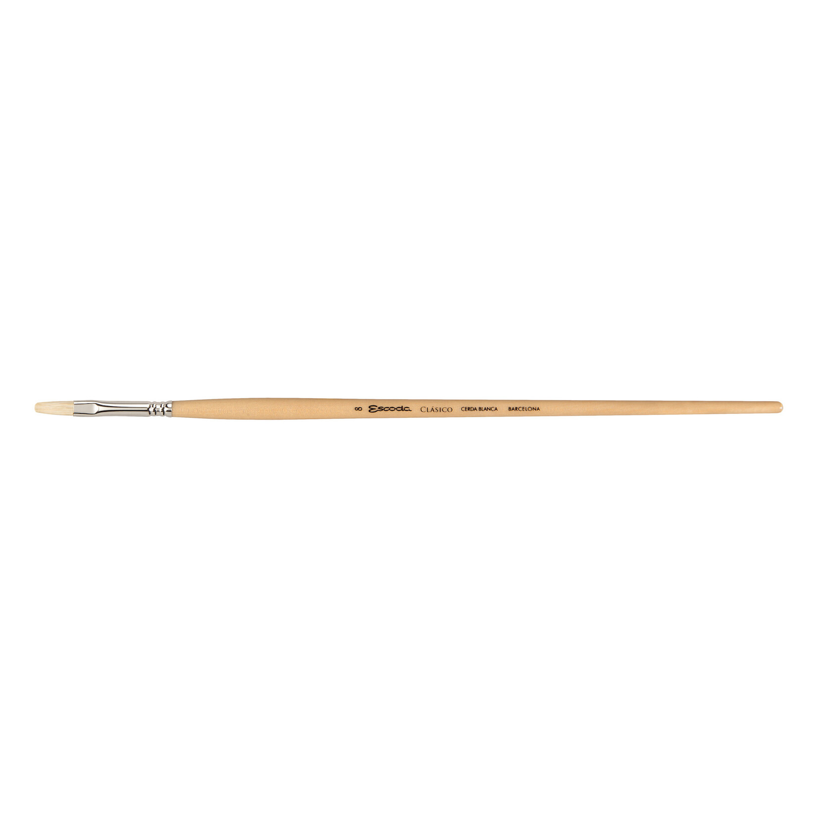 Escoda Escoda Clasico Natural Bristle Flat