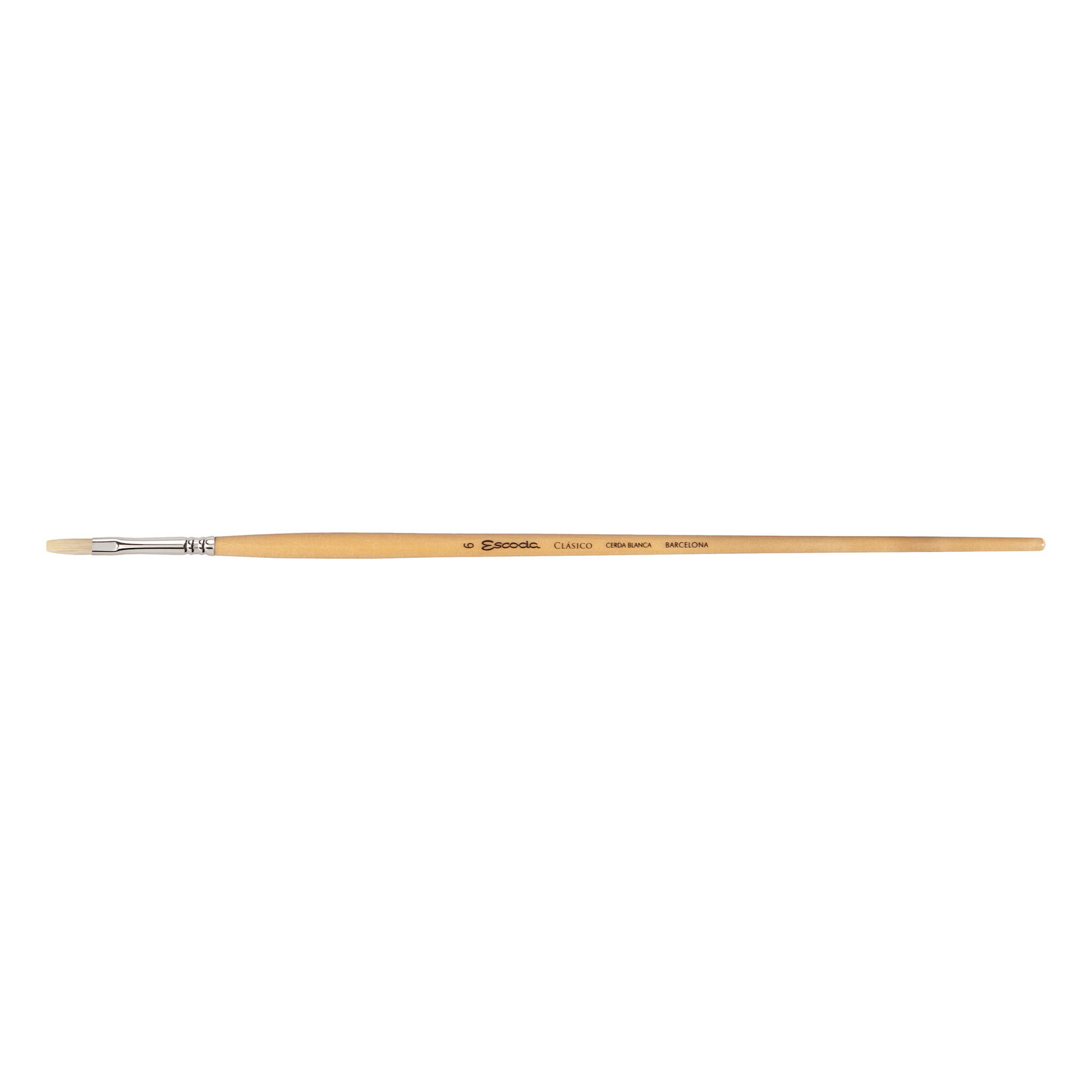Escoda Escoda Clasico Natural Bristle Flat