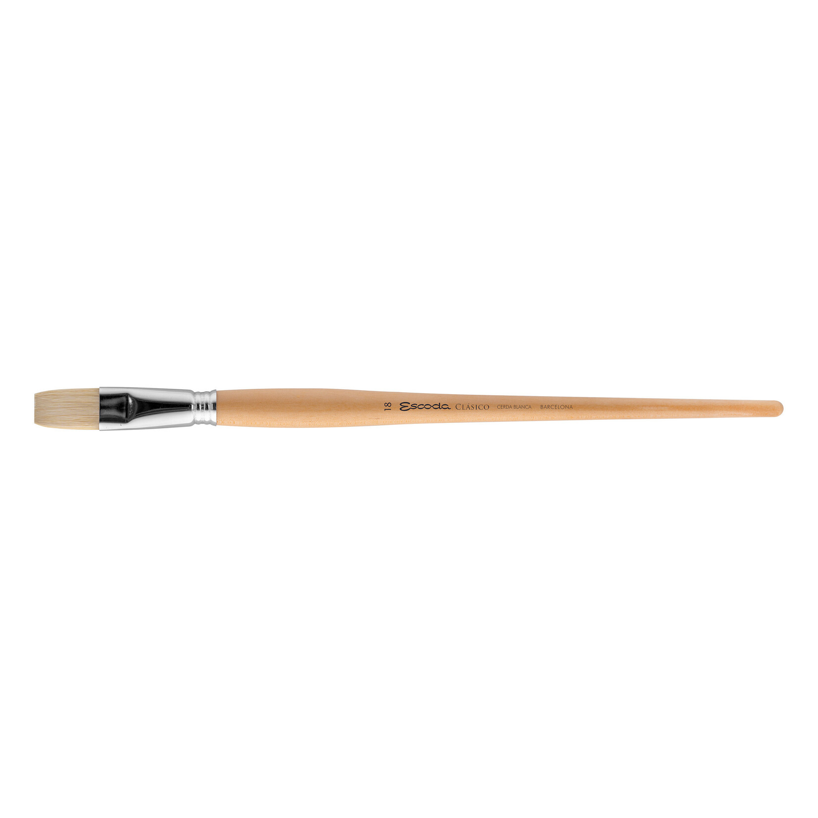 Escoda Escoda Clasico Natural Bristle Flat