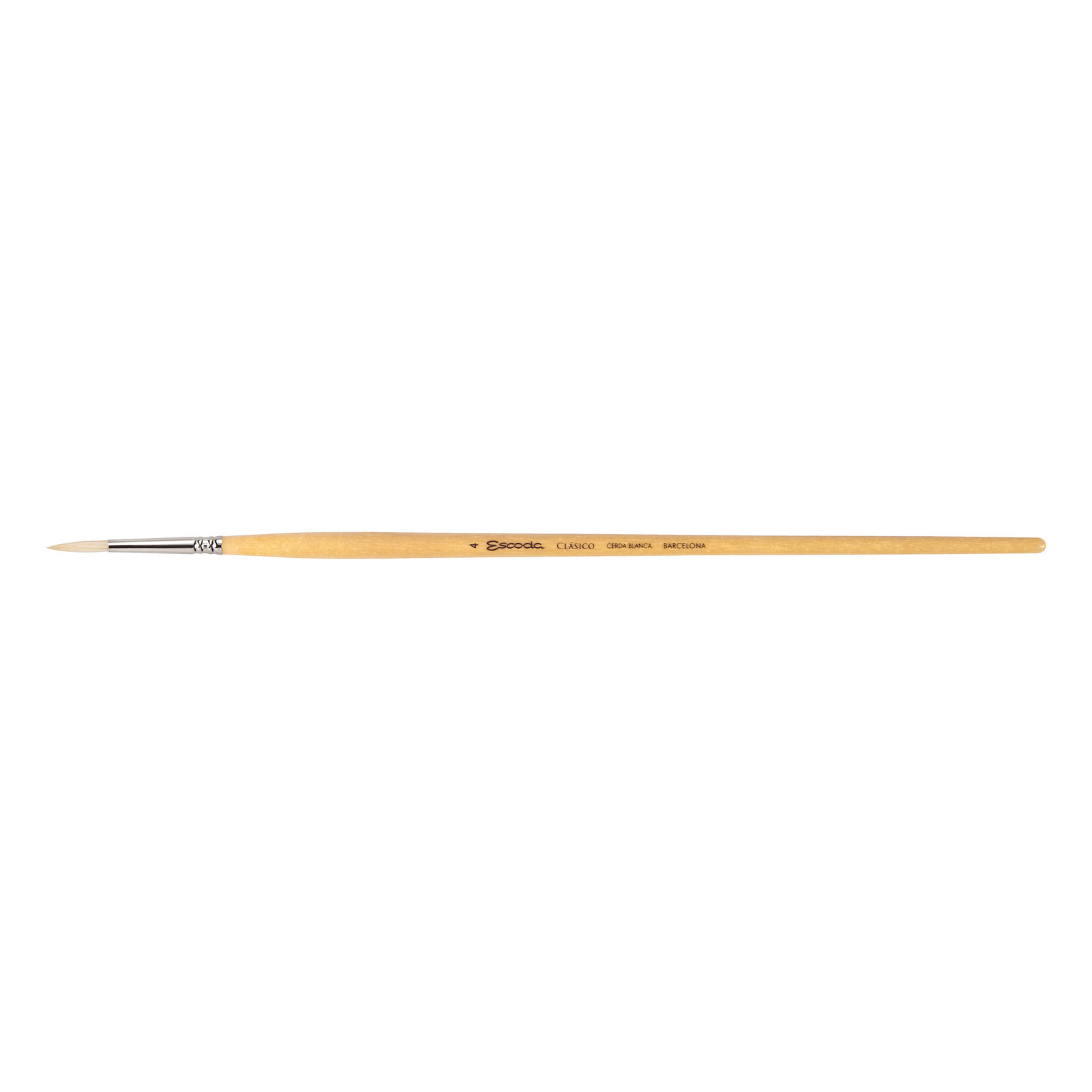 Escoda Escoda Clasico Natural Bristle Round