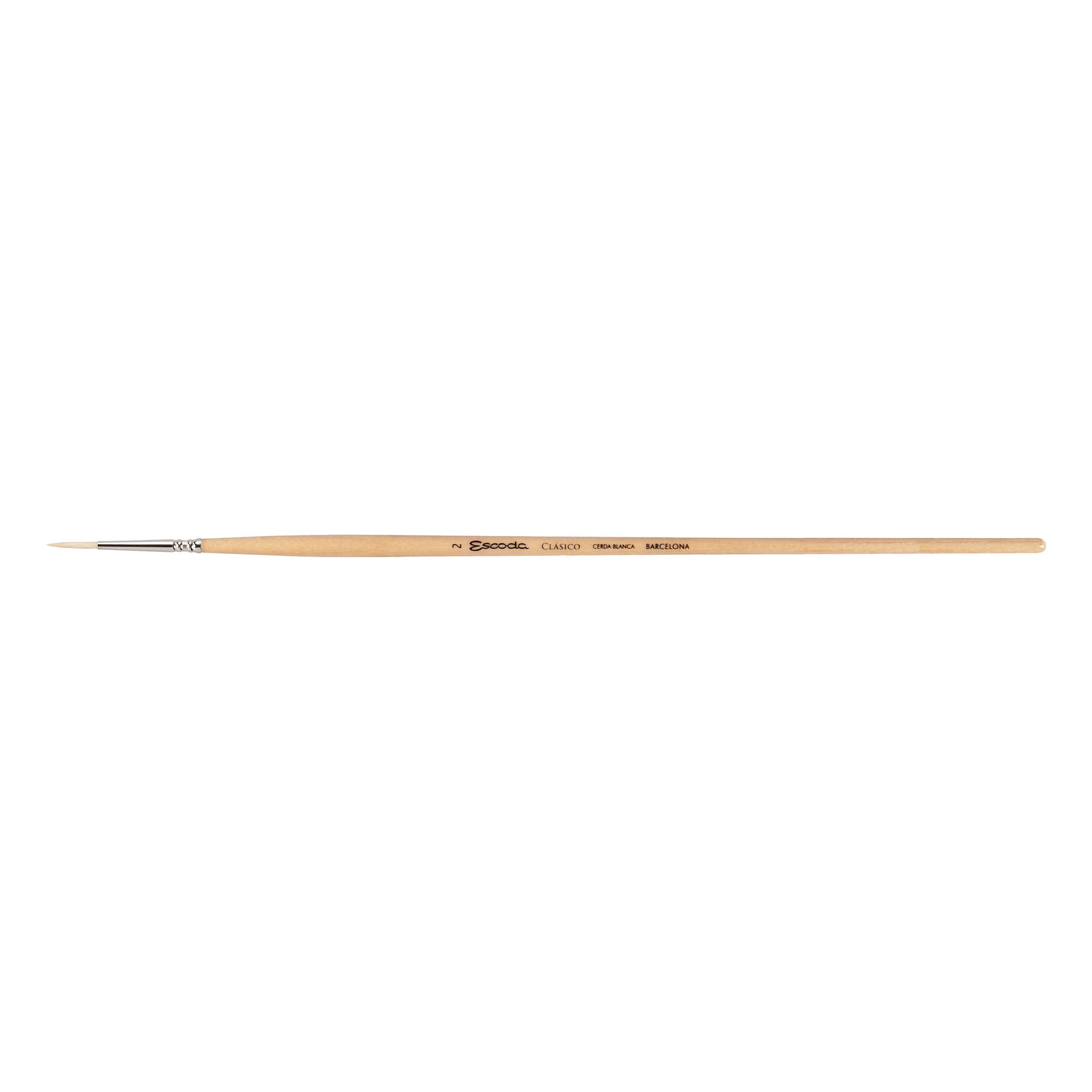 Escoda Escoda Clasico Natural Bristle Round