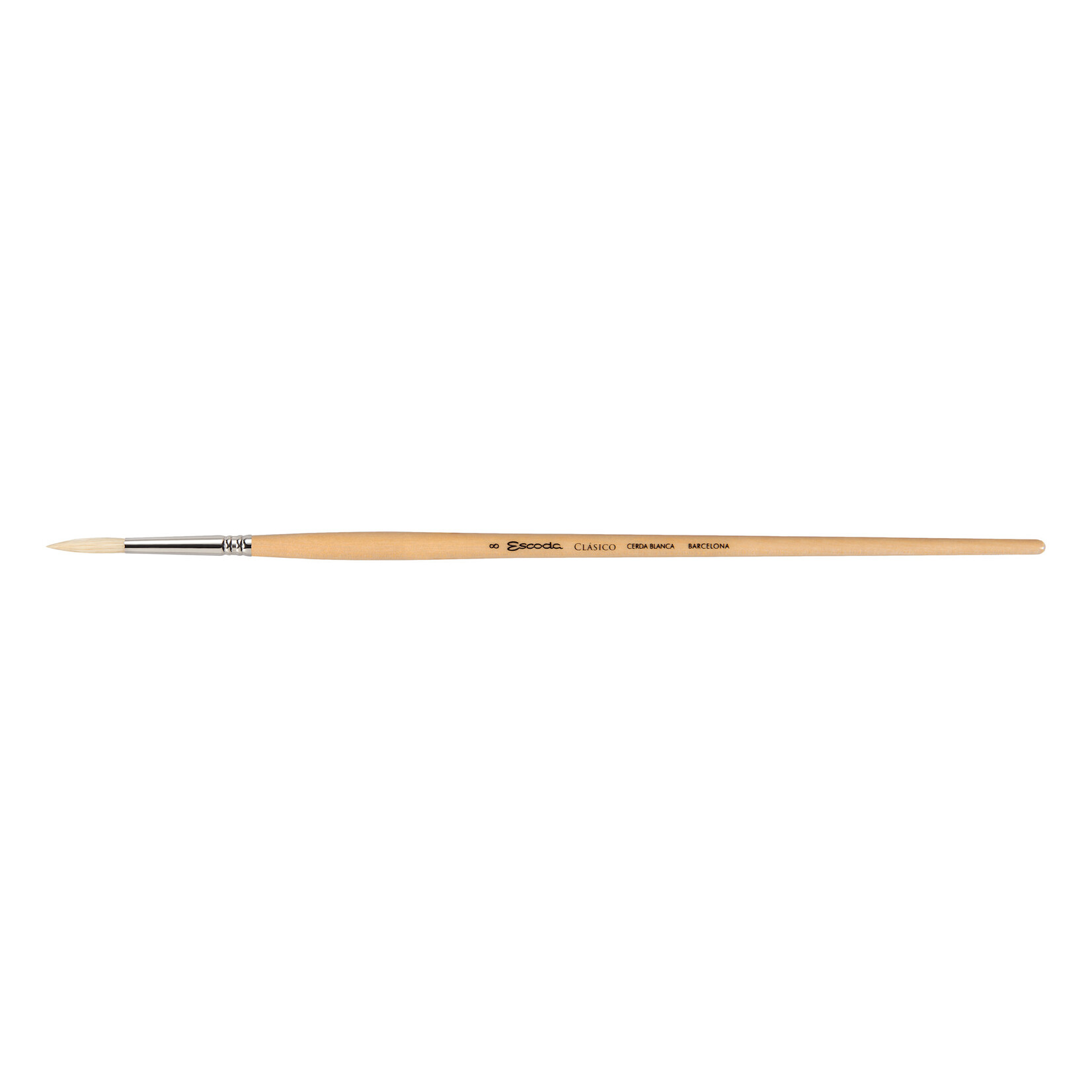 Escoda Escoda Clasico Natural Bristle Round