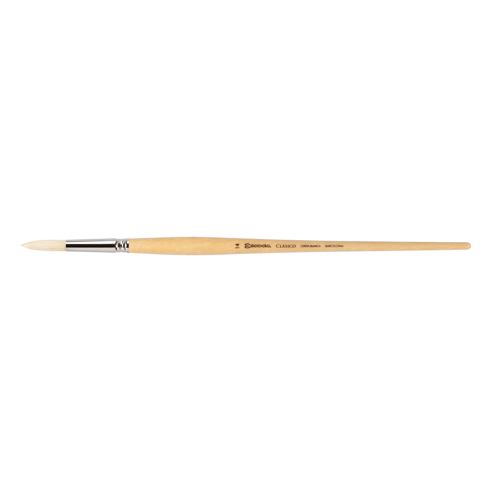 Escoda Escoda Clasico Natural Bristle Round