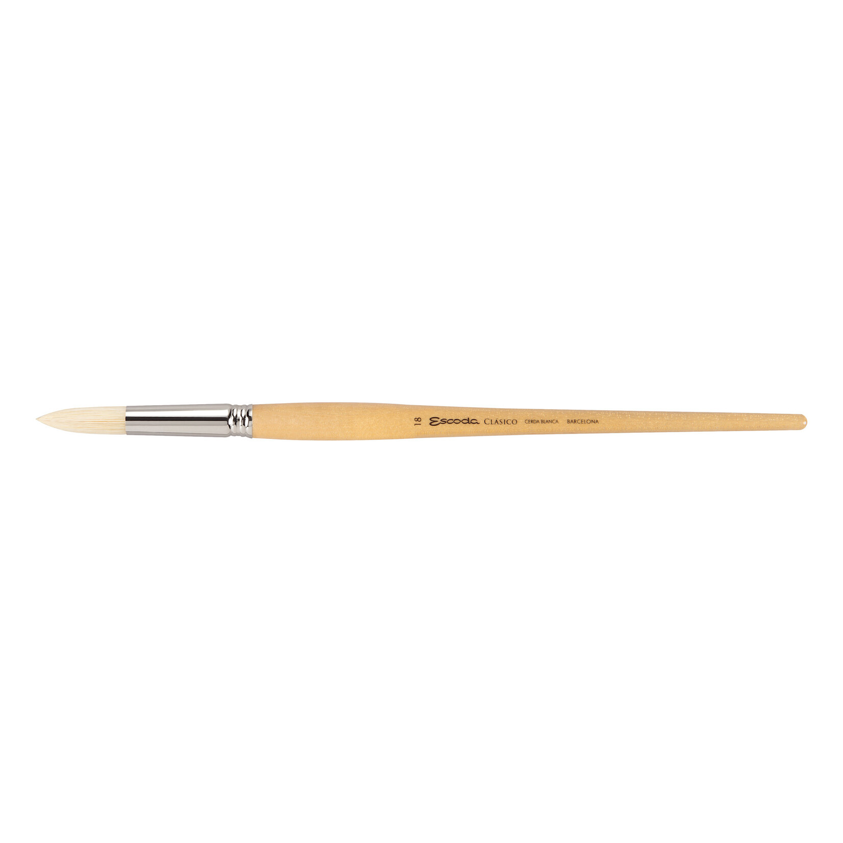 Escoda Escoda Clasico Natural Bristle Round