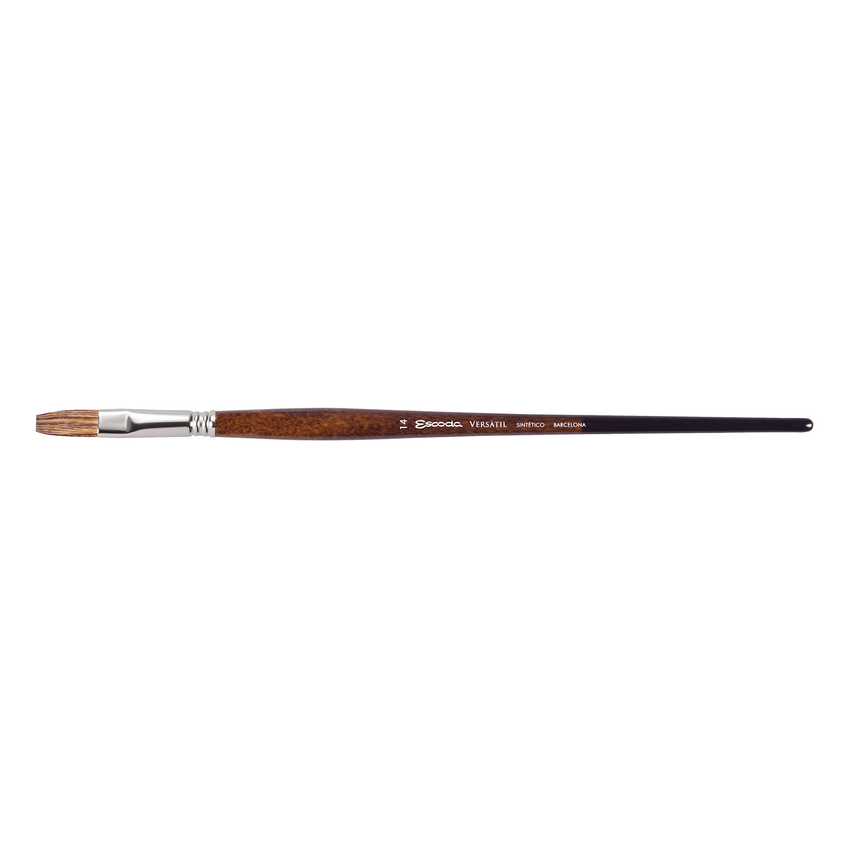 Escoda Escoda Versatil Synthetic Kolinsky Long Handle Flat