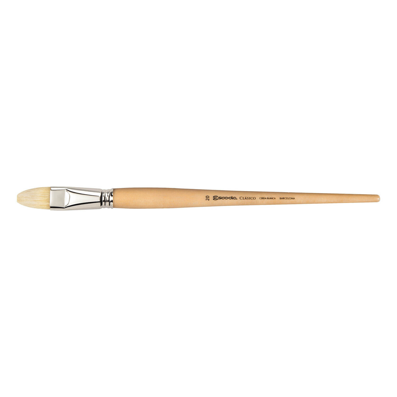 Escoda Escoda Clasico Natural Bristle Flat