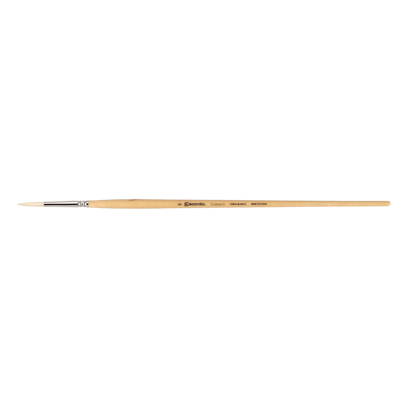 Escoda Escoda Clasico Natural Bristle Round
