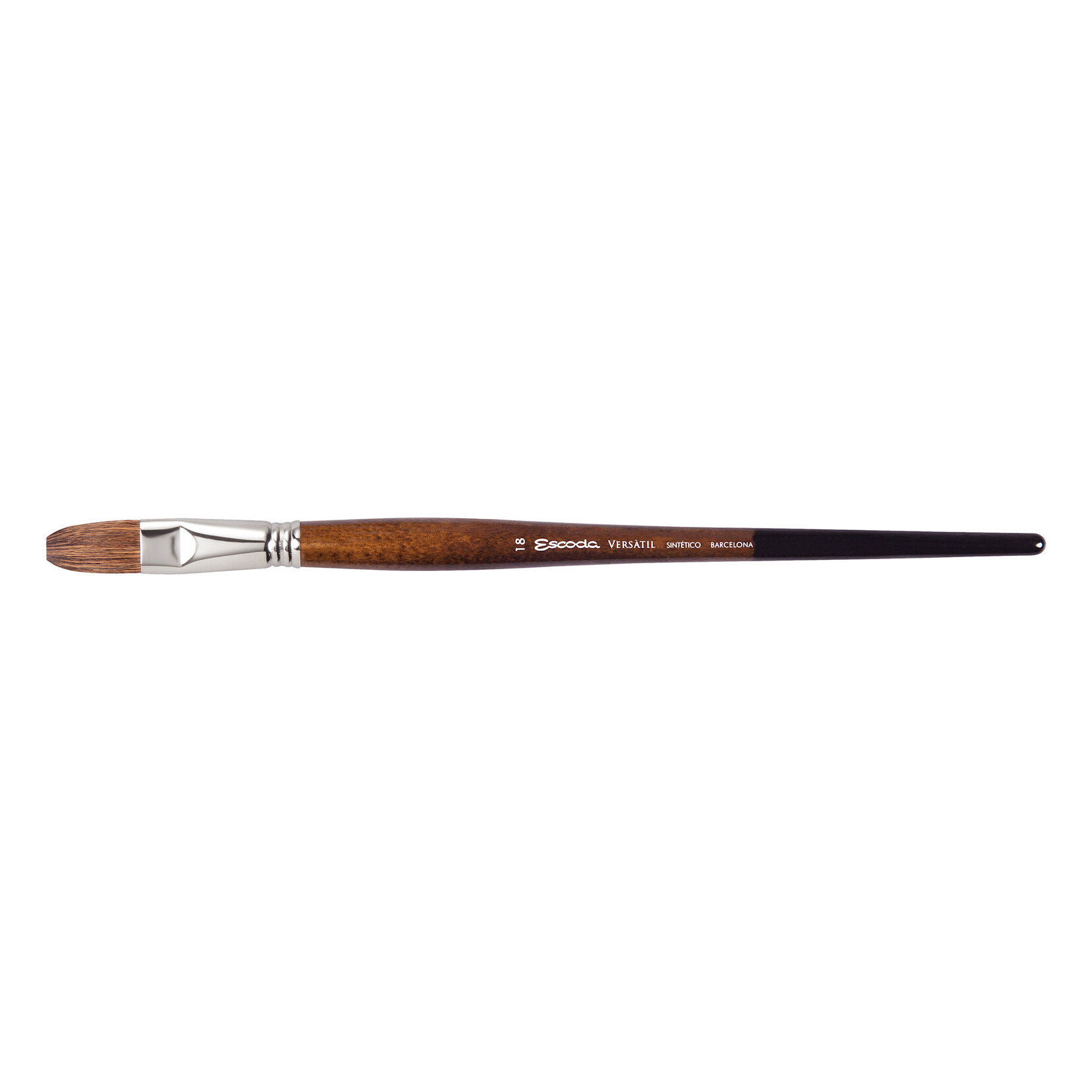 Escoda Escoda Versatil Synthetic Kolinsky Long Handle Flat