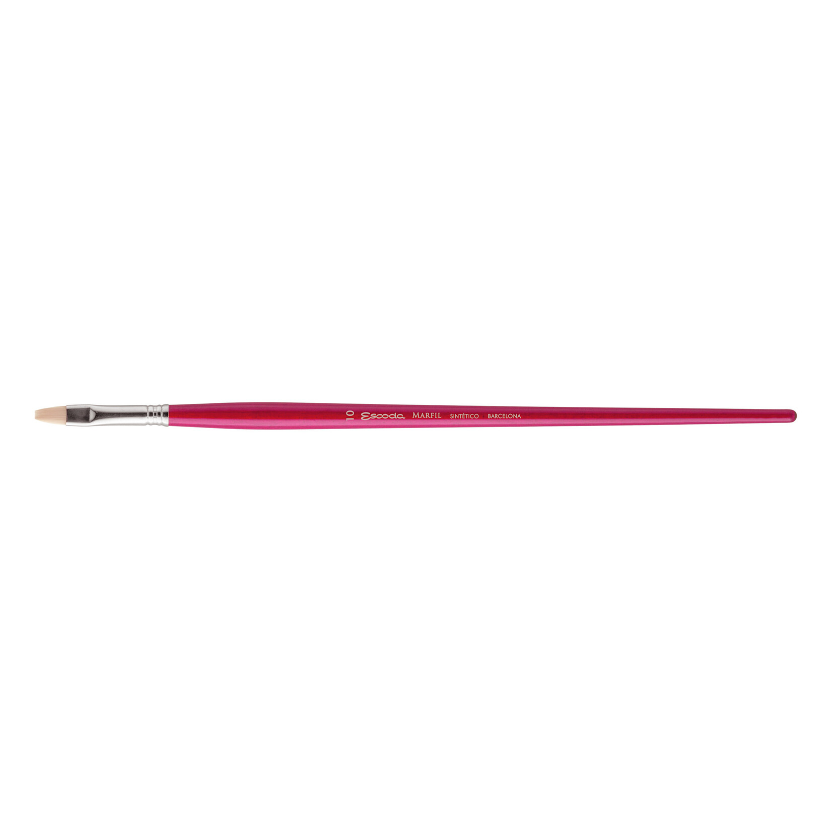 Escoda Escoda Marfil Red Long Handle Bright
