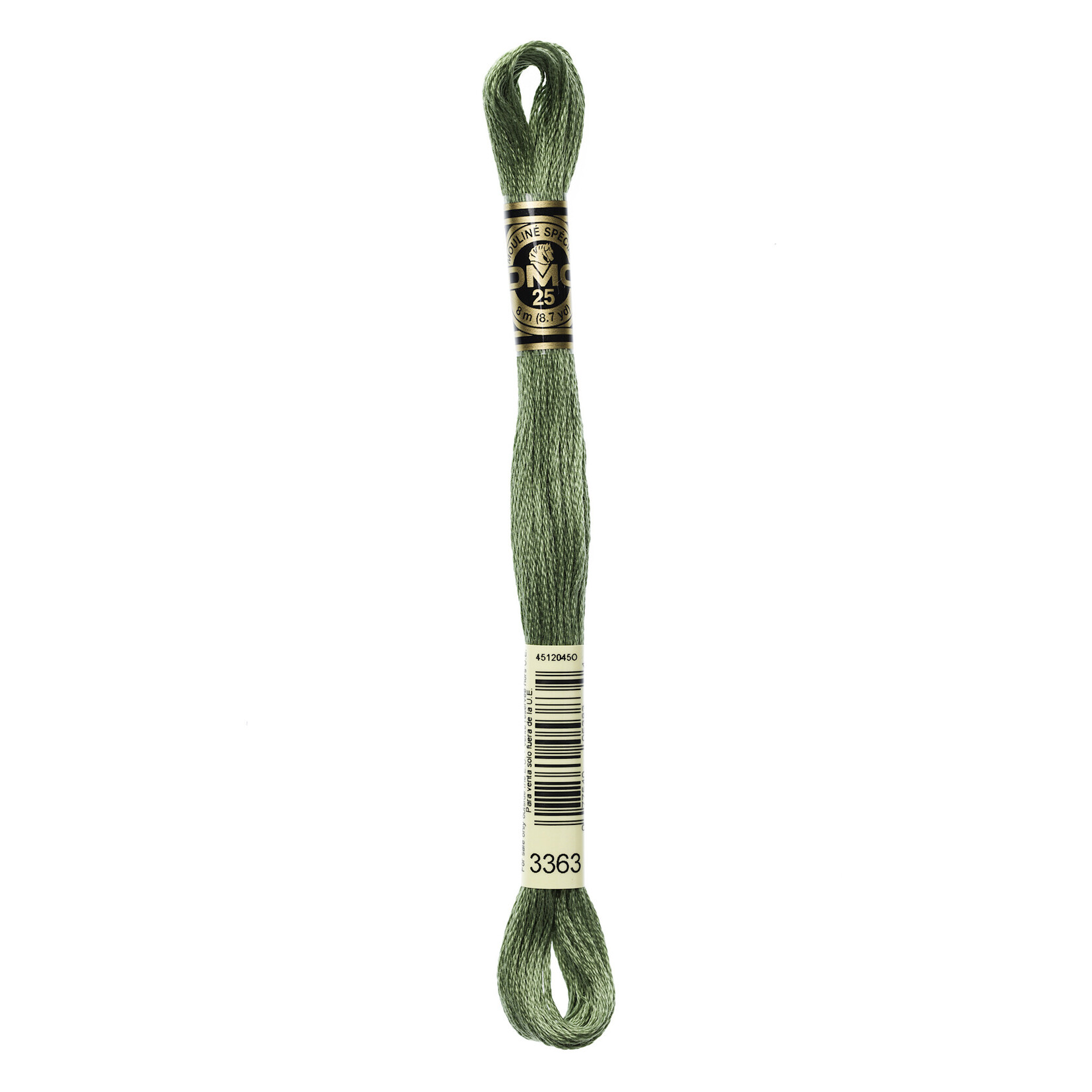 DMC DMC Embroidery Floss Mute Green
