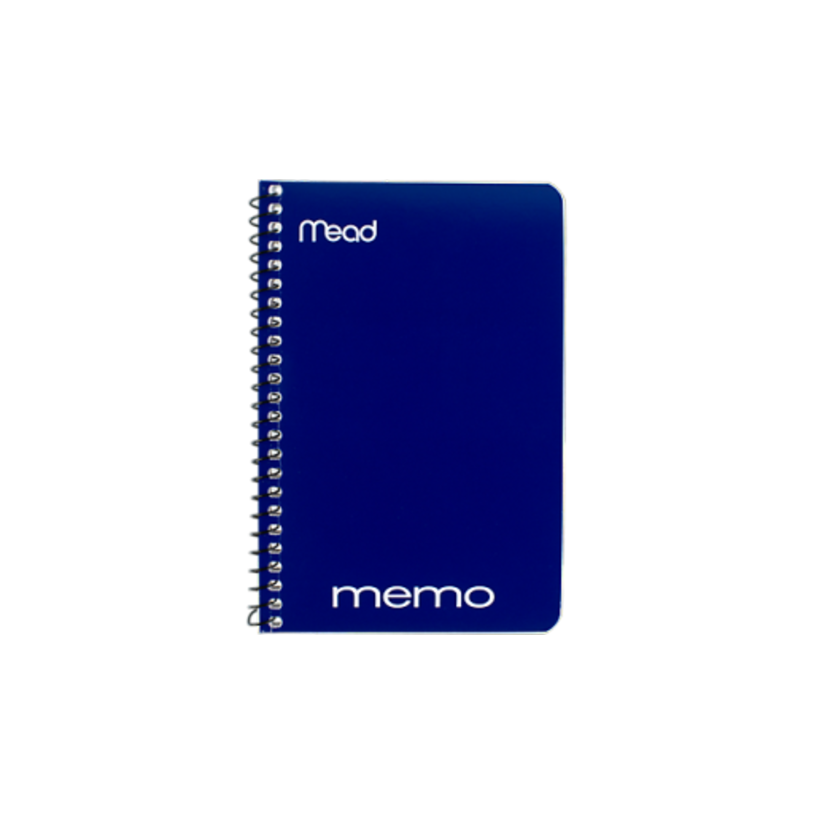 Mead Mead Wirebound Side-Opening Memo Book, 4" X 6", 1 Hole-Punched, College Ruled, 40 Sheets