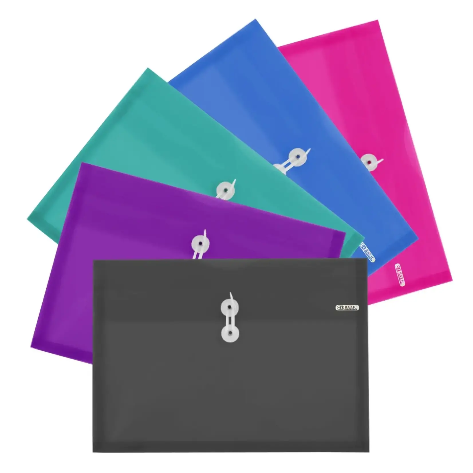 BAZIC String Envelope A4/Letter Size Side Loading